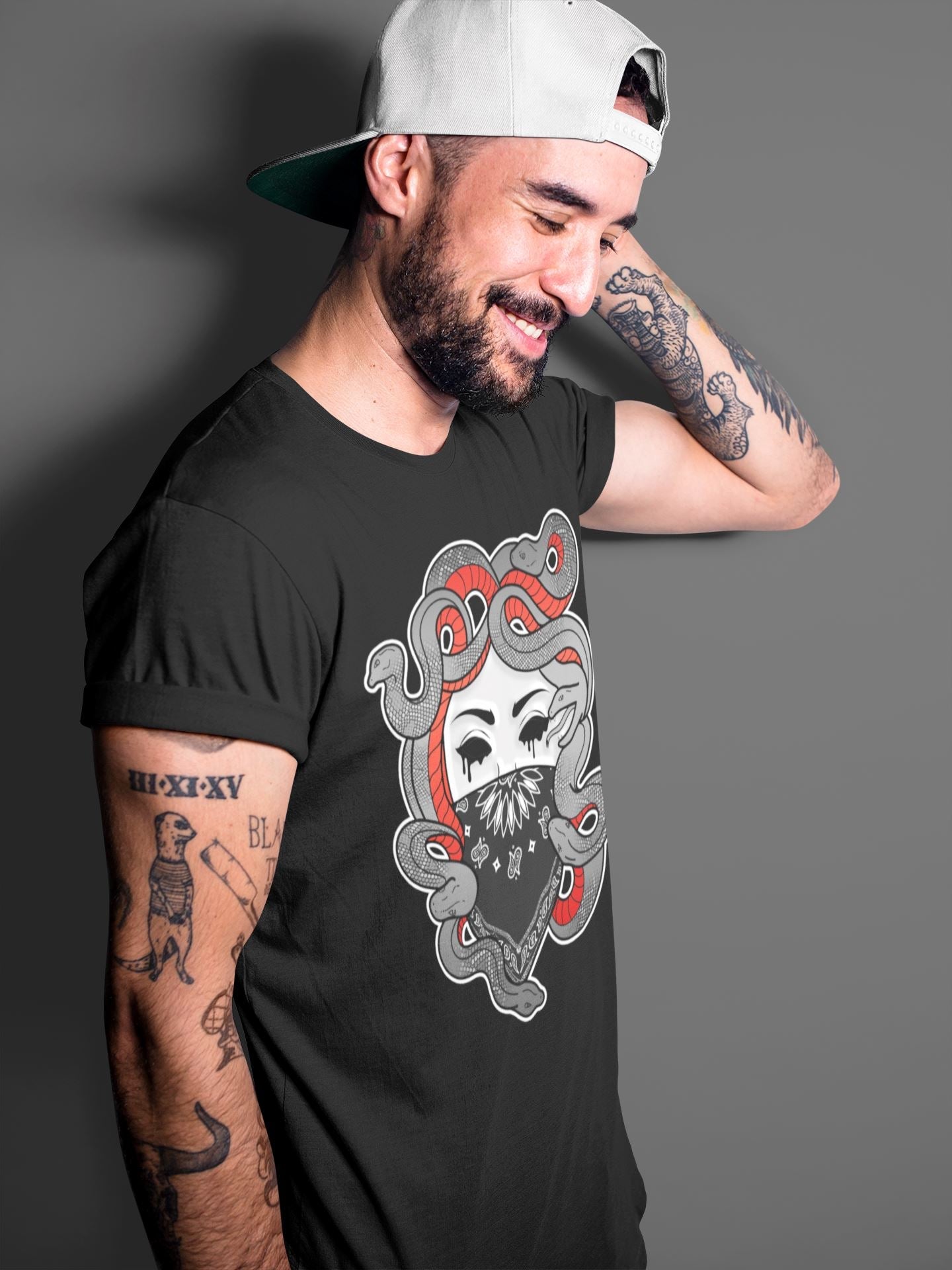 Jordan 4 Infrared Sneaker Match Tees Medusa Sneaker Tees Jordan 4 Infrared Sneaker Release Tees Unisex Shirts
