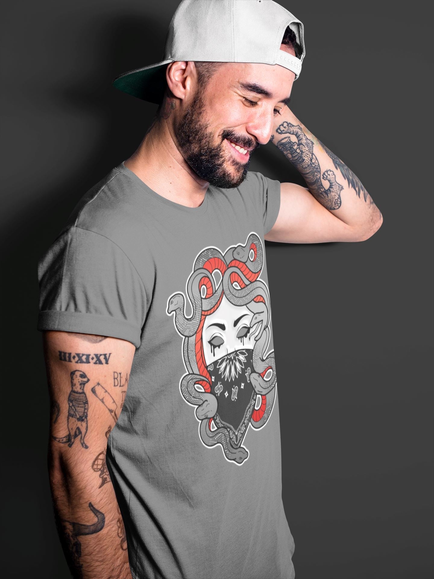 Jordan 4 Infrared Sneaker Match Tees Medusa Sneaker Tees Jordan 4 Infrared Sneaker Release Tees Unisex Shirts