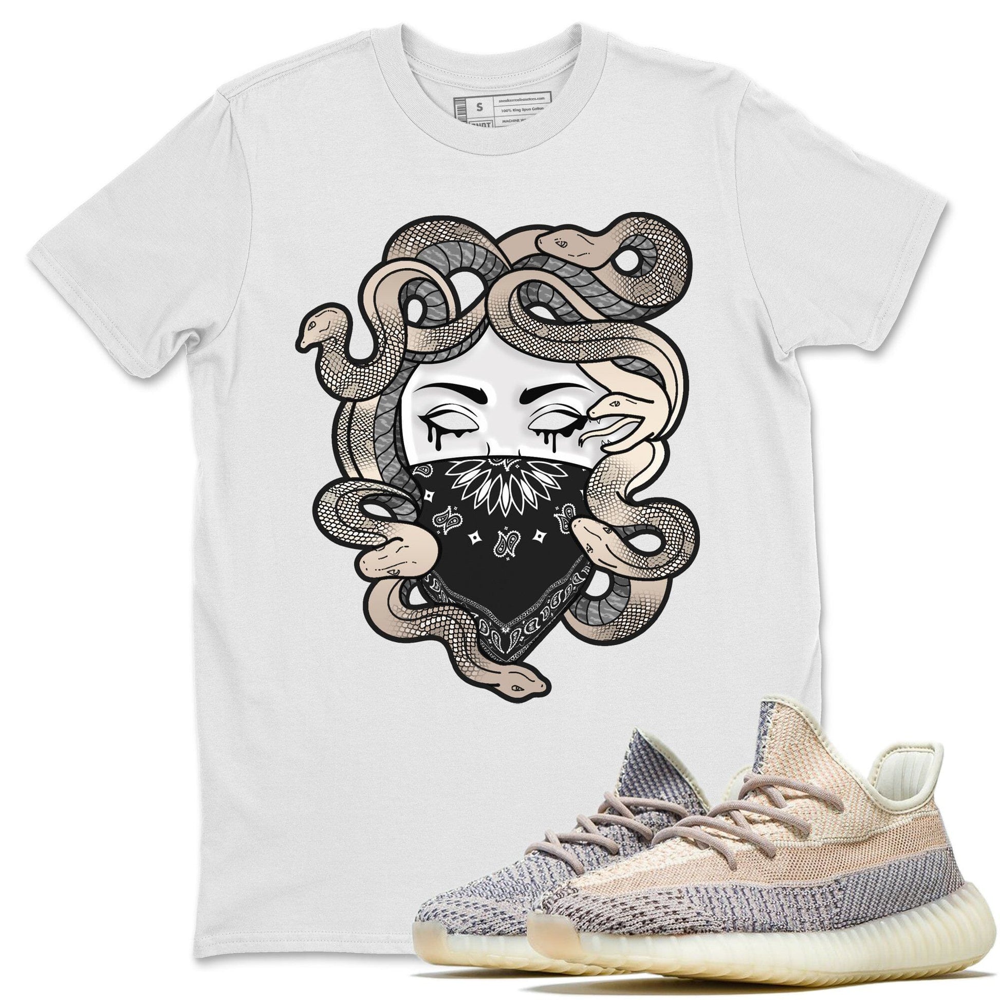 Yeezy 350 Ash Pearl Sneaker Match Tees Medusa Sneaker Tees Yeezy 350 Ash Pearl Sneaker Release Tees Unisex Shirts