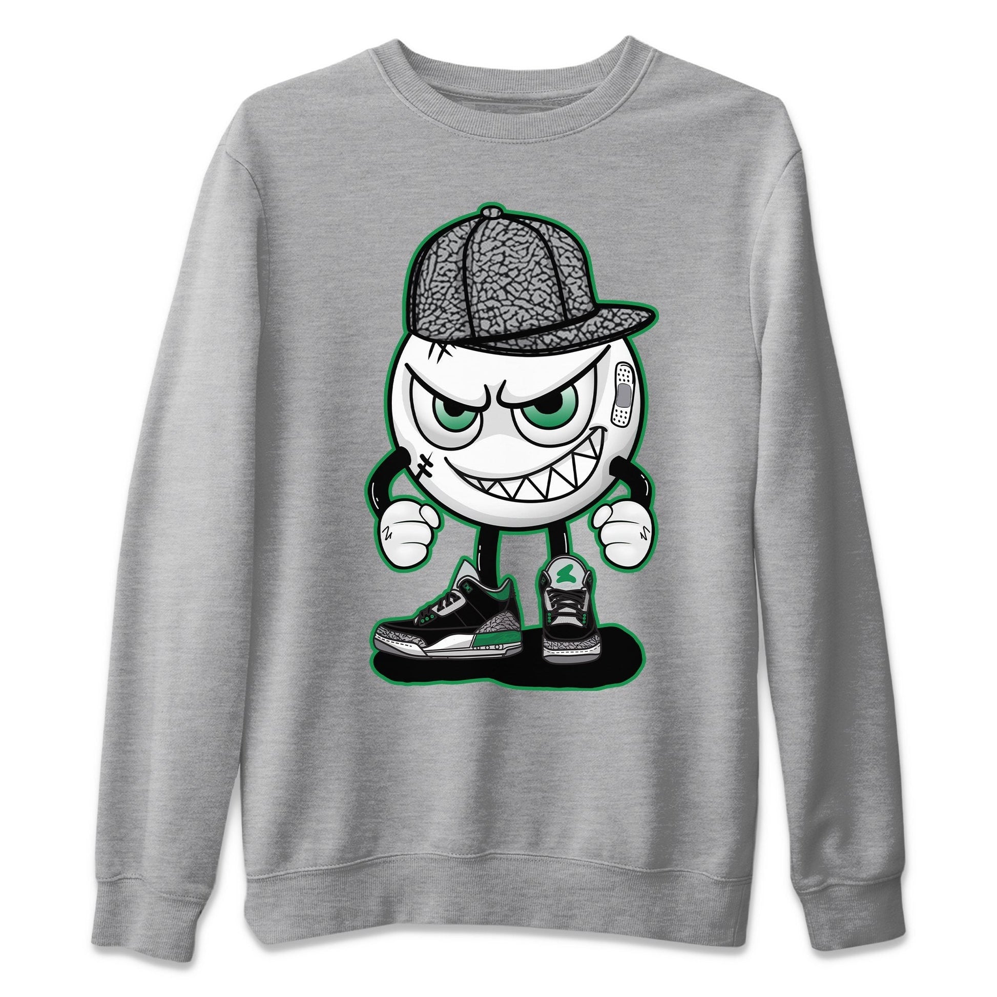 Jordan 3 Pine Green Sneaker Match Tees Mischief Emoji Sneaker Tees Jordan 3 Pine Green Sneaker Release Tees Unisex Shirts