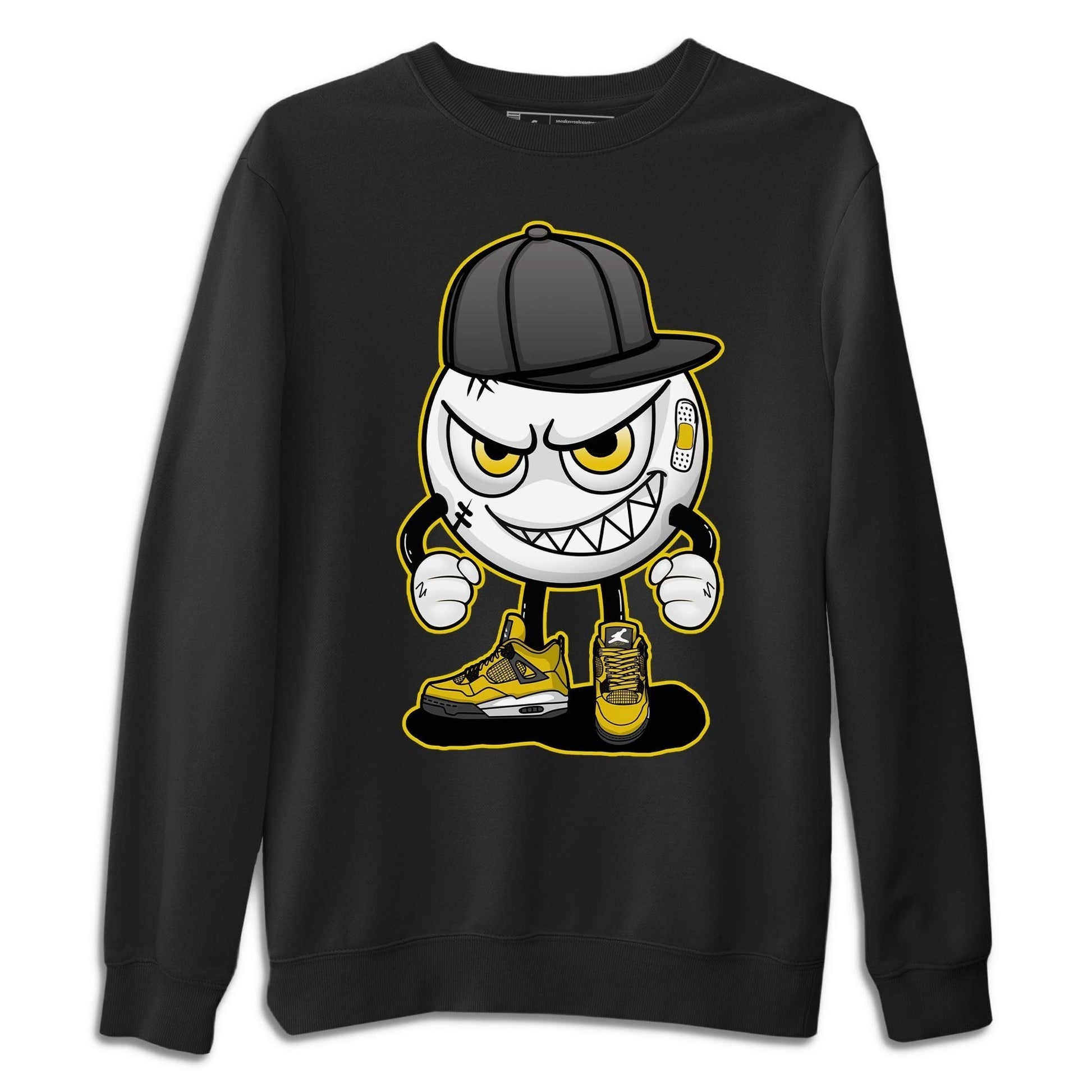 Jordan 4 Lightning Sneaker Match Tees Mischief Emoji Sneaker Tees Jordan 4 Lightning Sneaker Release Tees Unisex Shirts