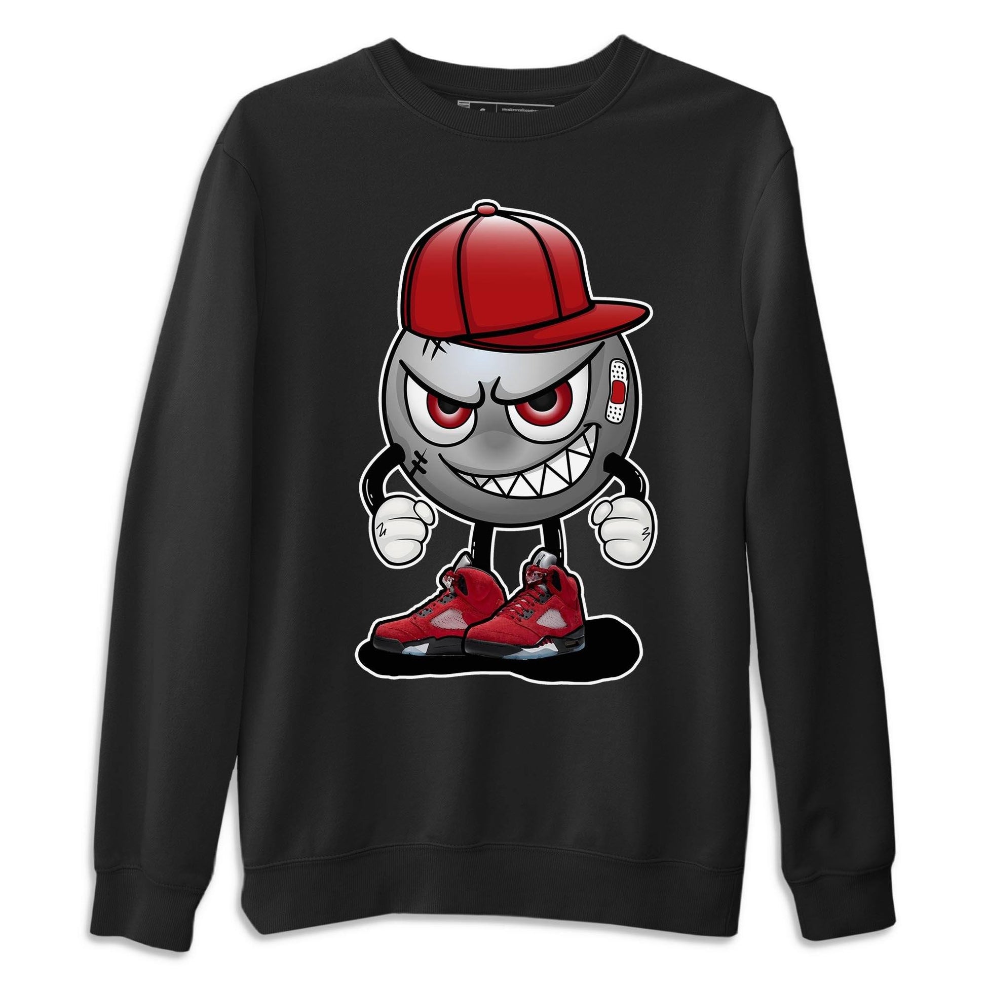 Jordan 5 Raging Bull Sneaker Match Tees Mischief Emoji Sneaker Tees Jordan 5 Raging Bull Sneaker Release Tees Unisex Shirts