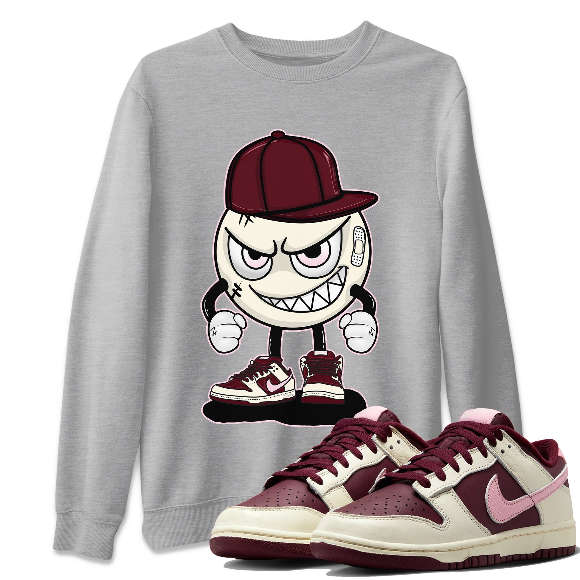 Dunk Valentines Day Sneaker Match Tees Mischief Emoji Sneaker Tees Nike Dunk Valentine's Day Sneaker SNRT Sneaker Tees Unisex Shirts