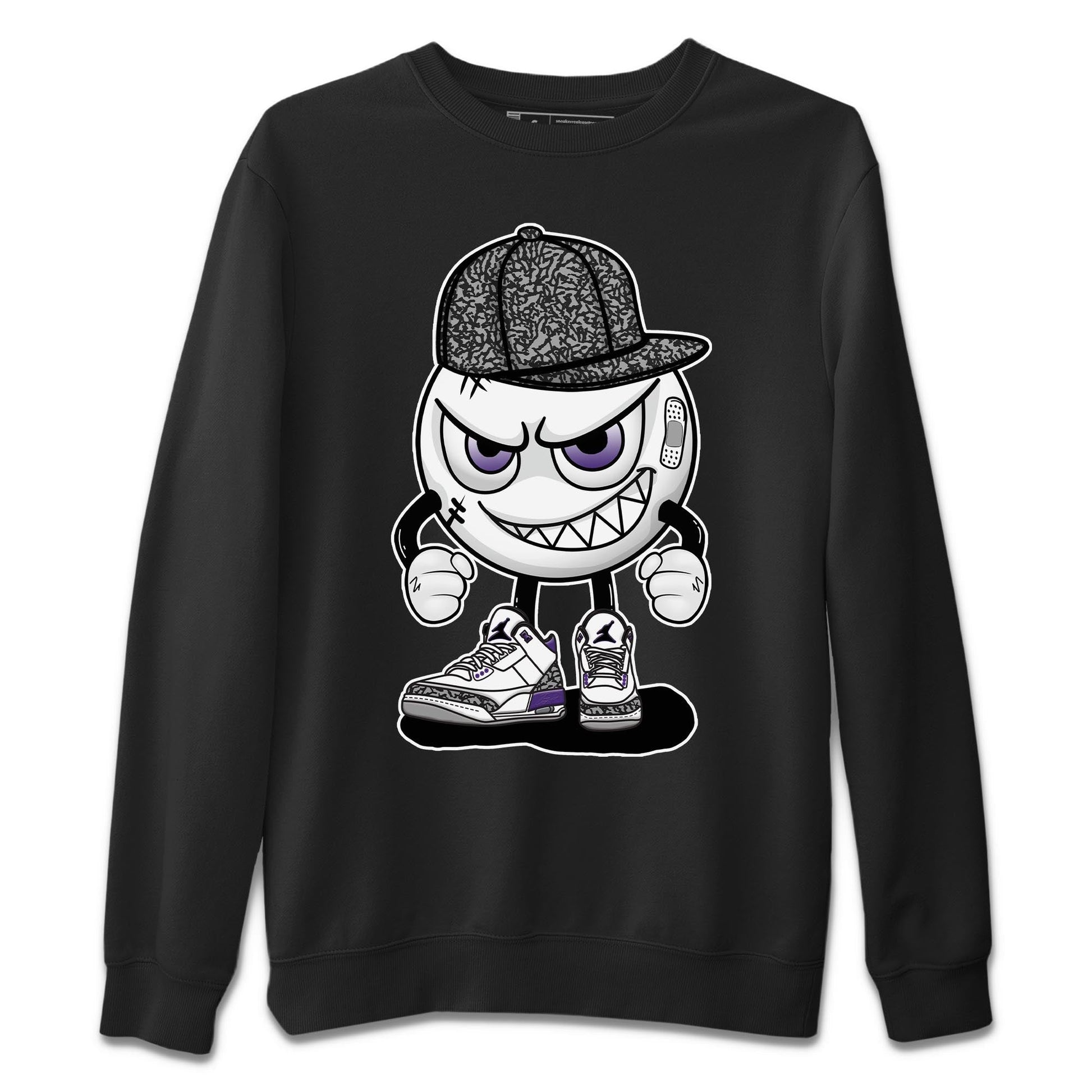 Jordan 3 Dark Iris Sneaker Match Tees Mischief Emoji Sneaker Tees Jordan 3 Dark Iris Sneaker Release Tees Unisex Shirts
