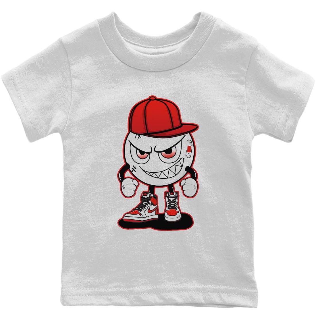 Jordan 1 Heritage Sneaker Match Tees Mischief Emoji Sneaker Tees Jordan 1 Heritage Sneaker Release Tees Kids Shirts
