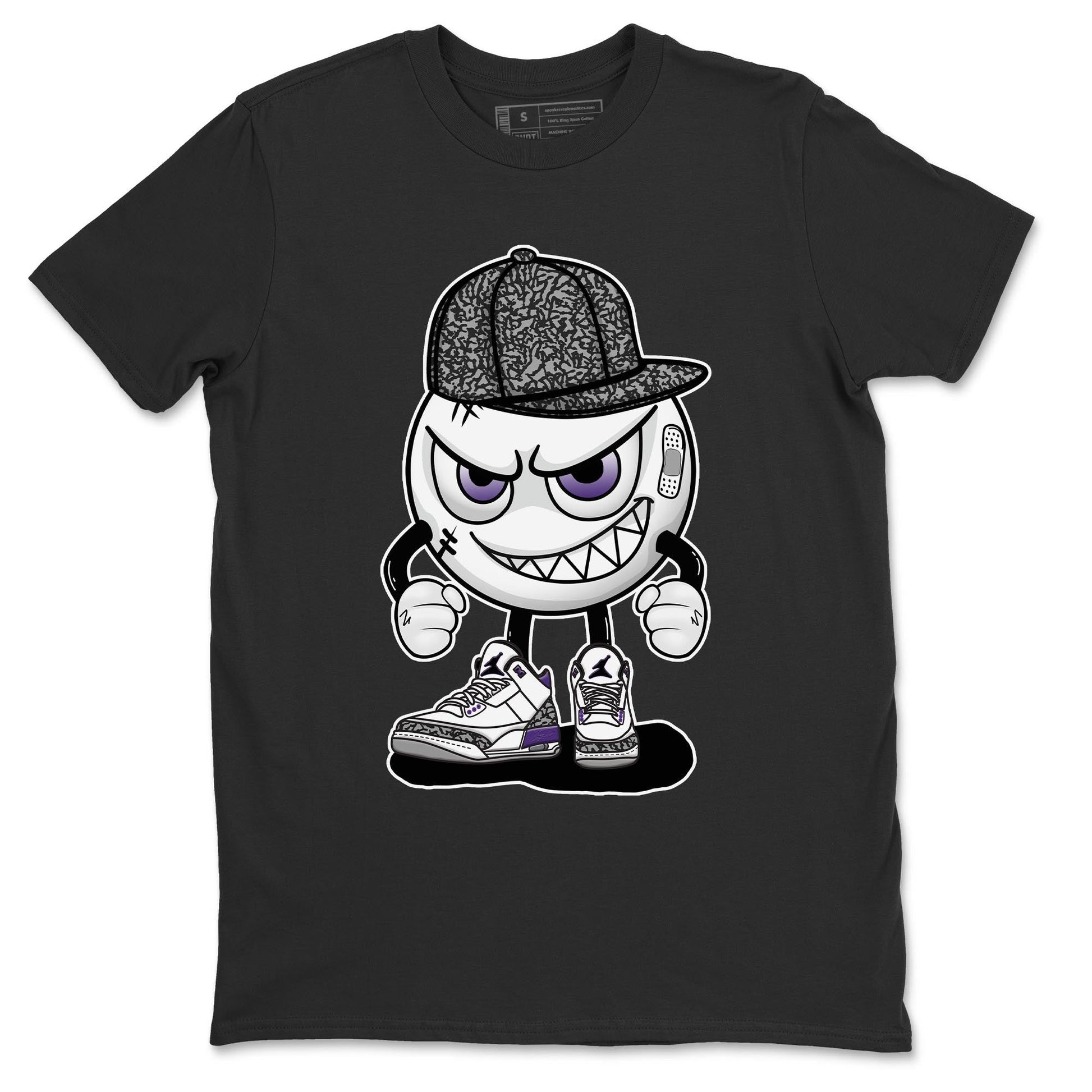 Jordan 3 Dark Iris Sneaker Match Tees Mischief Emoji Sneaker Tees Jordan 3 Dark Iris Sneaker Release Tees Unisex Shirts