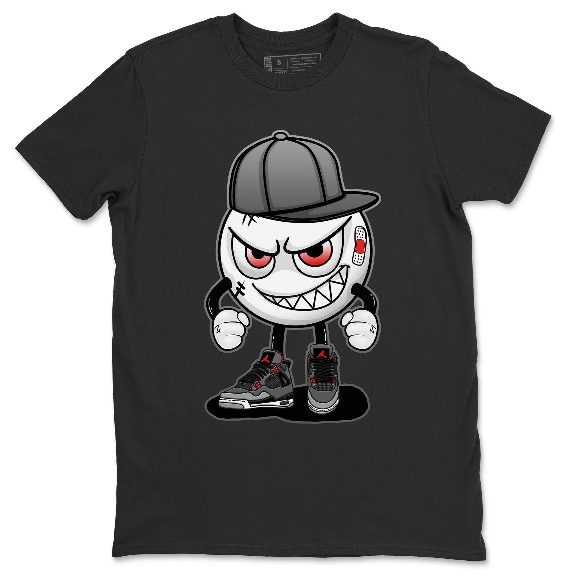Jordan 4 Infrared Sneaker Match Tees Mischief Emoji Sneaker Tees Jordan 4 Infrared Sneaker Release Tees Unisex Shirts