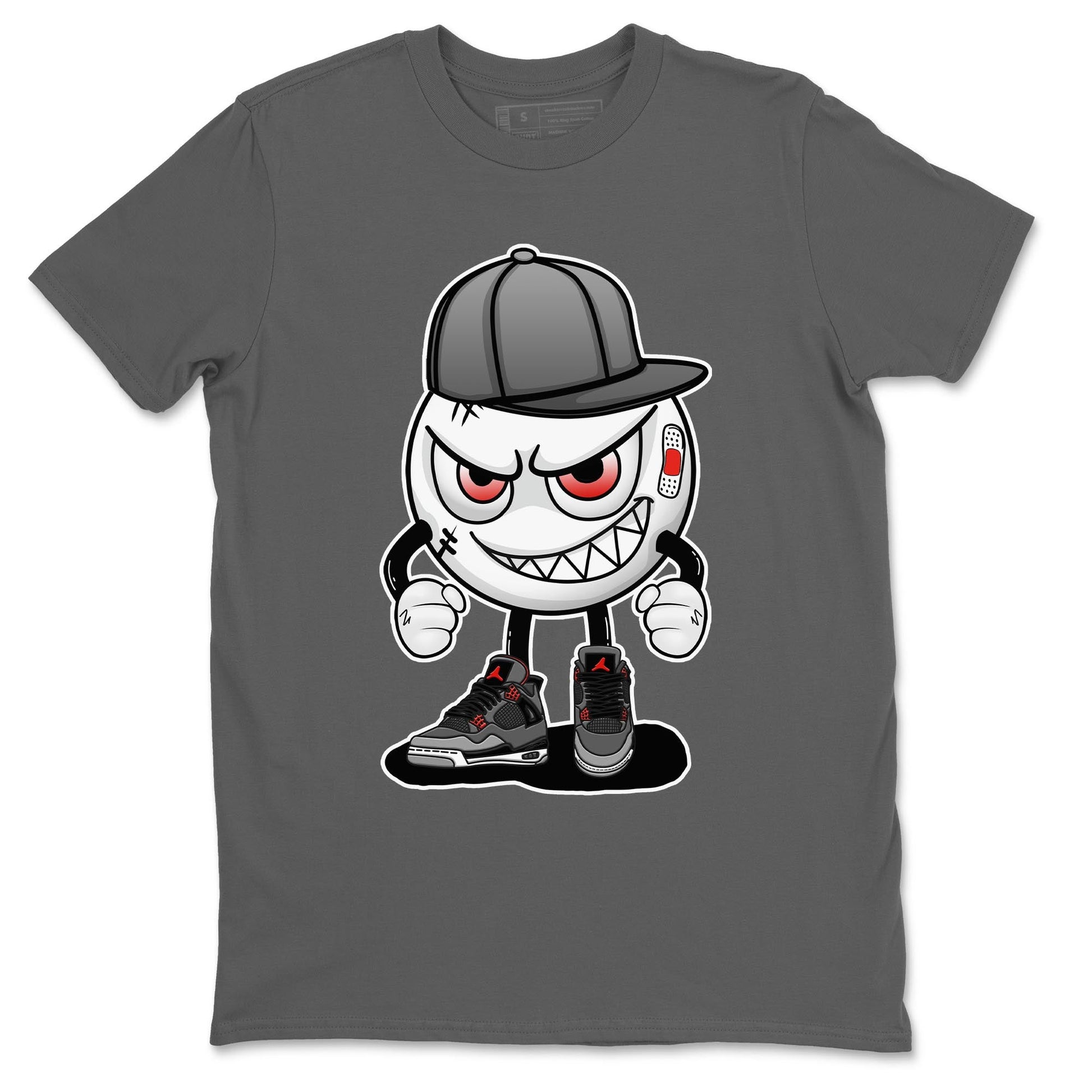Jordan 4 Infrared Sneaker Match Tees Mischief Emoji Sneaker Tees Jordan 4 Infrared Sneaker Release Tees Unisex Shirts