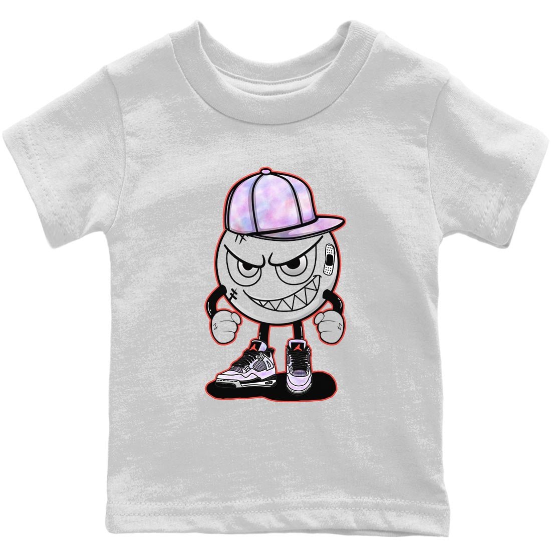 Jordan 4 Zen Master Sneaker Match Tees Mischief Emoji Sneaker Tees Jordan 4 Zen Master Sneaker Release Tees Kids Shirts