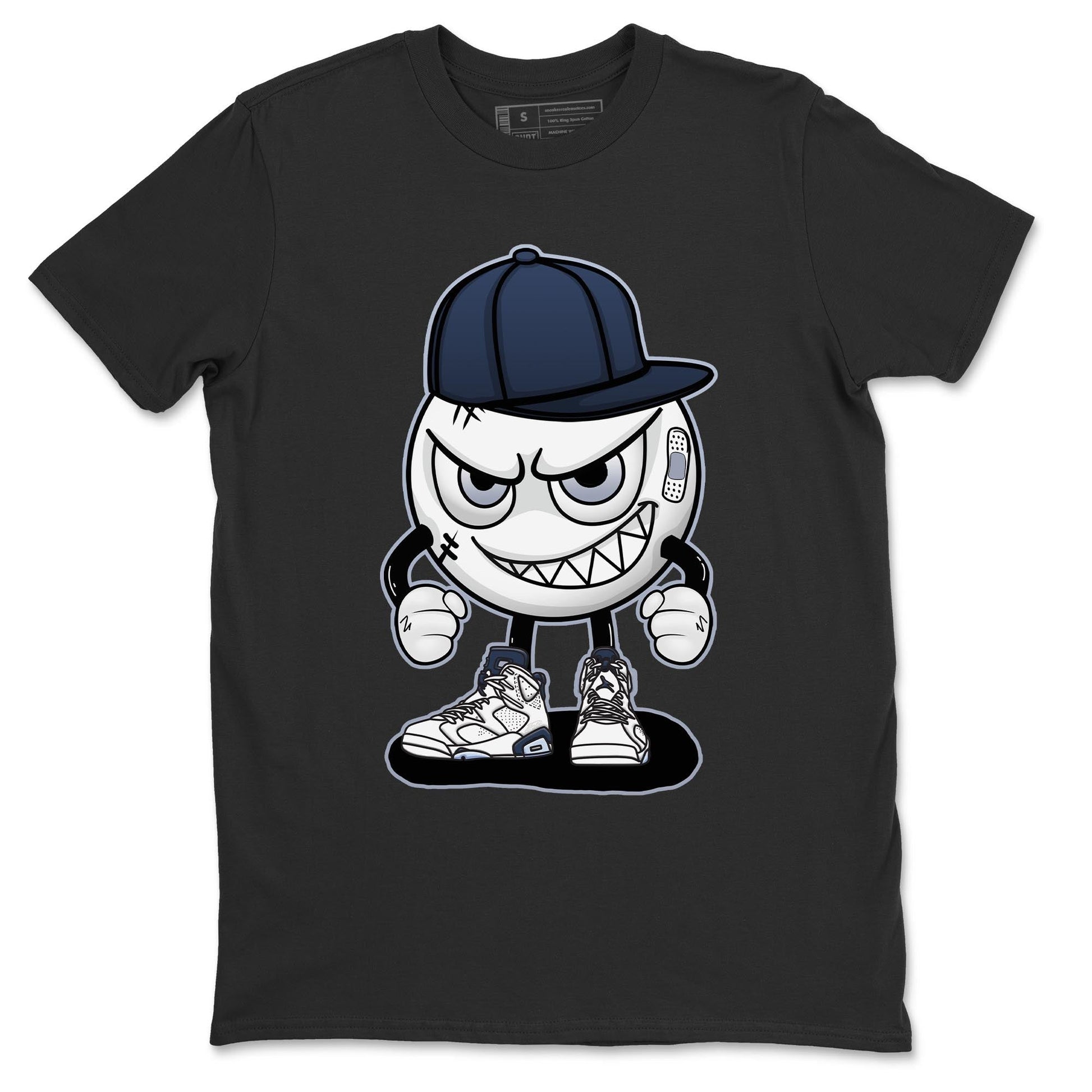 Jordan 6 Midnight Navy Sneaker Match Tees Mischief Emoji Sneaker Tees Jordan 6 Midnight Navy Sneaker Release Tees Unisex Shirts