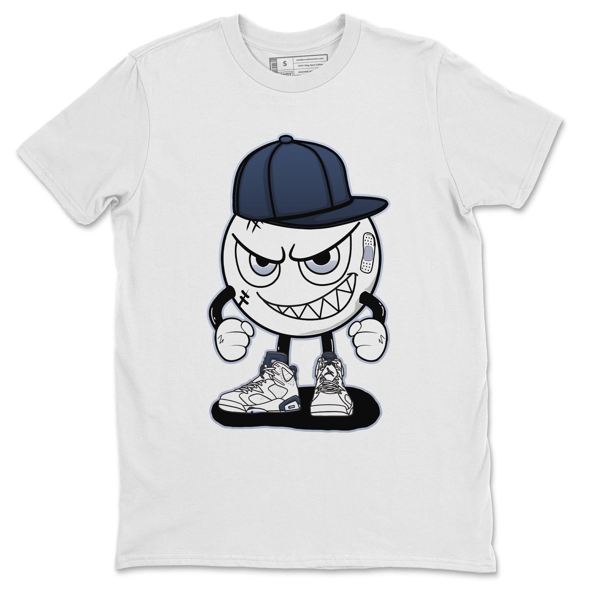 Jordan 6 Midnight Navy Sneaker Match Tees Mischief Emoji Sneaker Tees Jordan 6 Midnight Navy Sneaker Release Tees Unisex Shirts