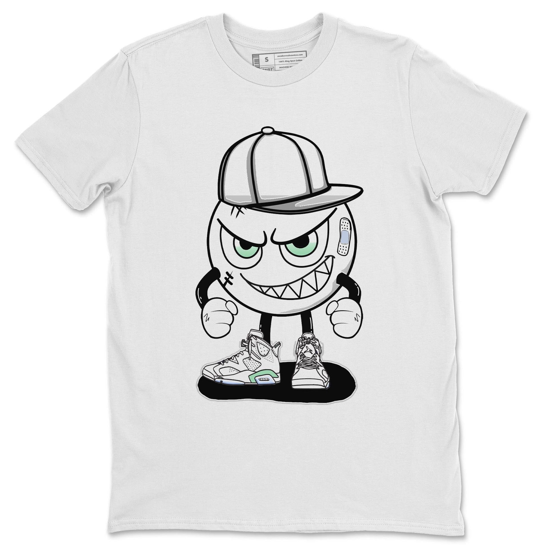 Jordan 6 Mint Foam Sneaker Match Tees Mischief Emoji Sneaker Tees Jordan 6 Mint Foam Sneaker Release Tees Unisex Shirts