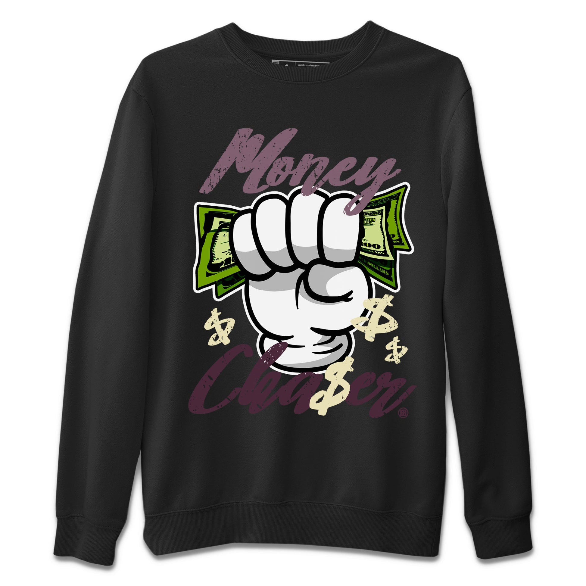 Air Jordan 4 A Ma Maniere Sneaker Match Tees Money Chaser Sneaker Tees Jordan 4 A Ma Maniere Sneaker Release Tees Unisex Shirts Black 2