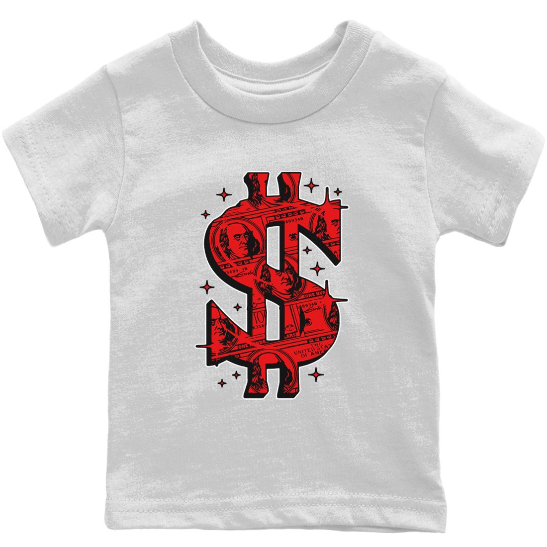 Jordan 9 Chile Red Sneaker Match Tees Money Dollar Sneaker Tees Jordan 9 Chile Red Sneaker Release Tees Kids Shirts