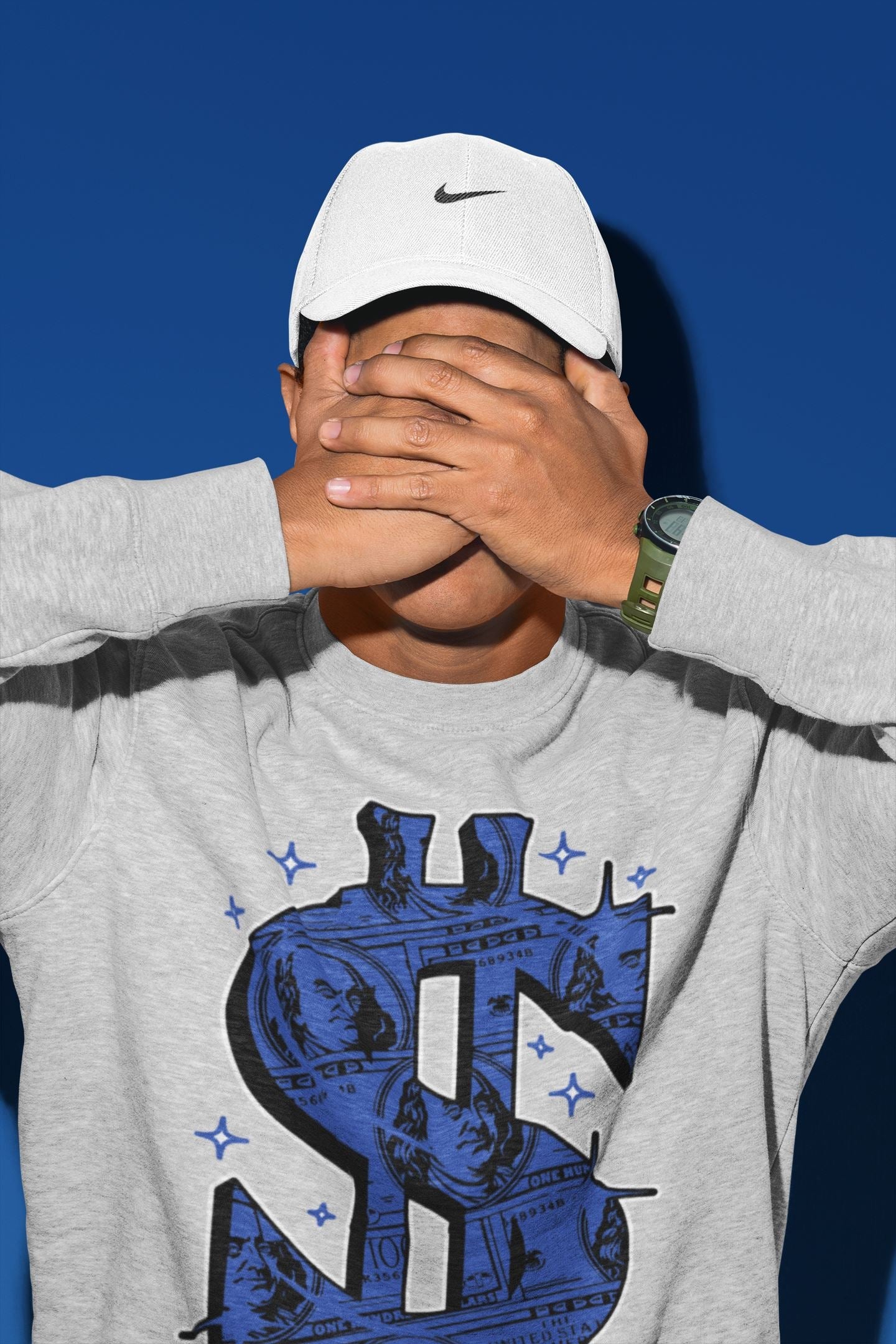 Yeezy 350 Dazzling Blue Sneaker Match Tees Money Dollar Sneaker Tees Yeezy 350 Dazzling Blue Sneaker Release Tees Unisex Shirts