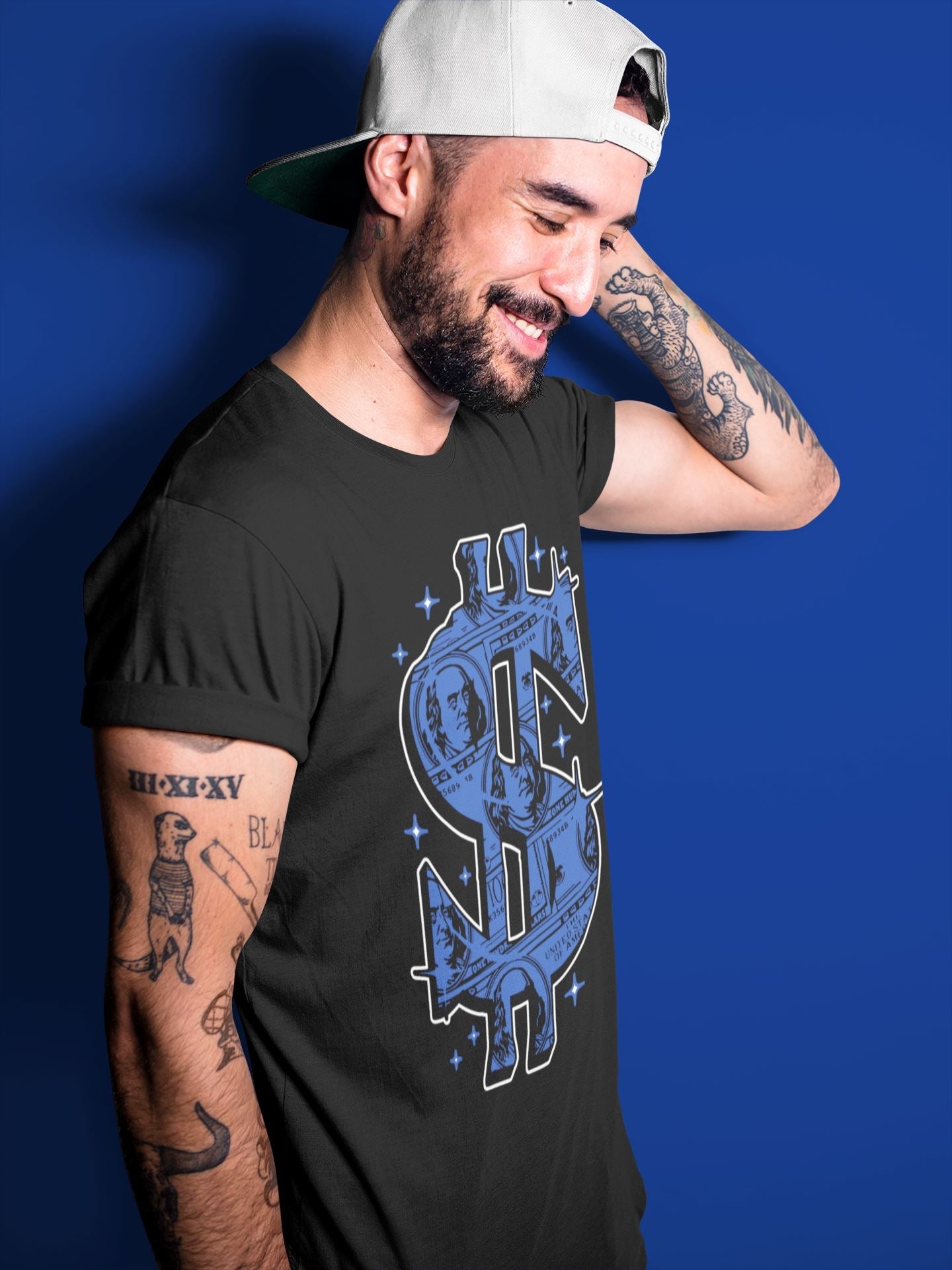 Yeezy 350 Dazzling Blue Sneaker Match Tees Money Dollar Sneaker Tees Yeezy 350 Dazzling Blue Sneaker Release Tees Unisex Shirts