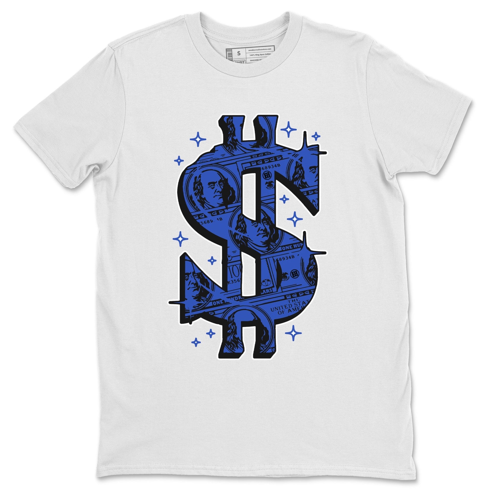 Yeezy 350 Dazzling Blue Sneaker Match Tees Money Dollar Sneaker Tees Yeezy 350 Dazzling Blue Sneaker Release Tees Unisex Shirts