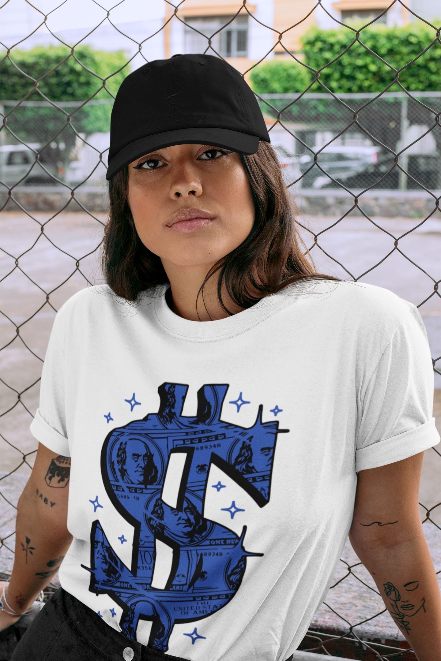 Yeezy 350 Dazzling Blue Sneaker Match Tees Money Dollar Sneaker Tees Yeezy 350 Dazzling Blue Sneaker Release Tees Unisex Shirts