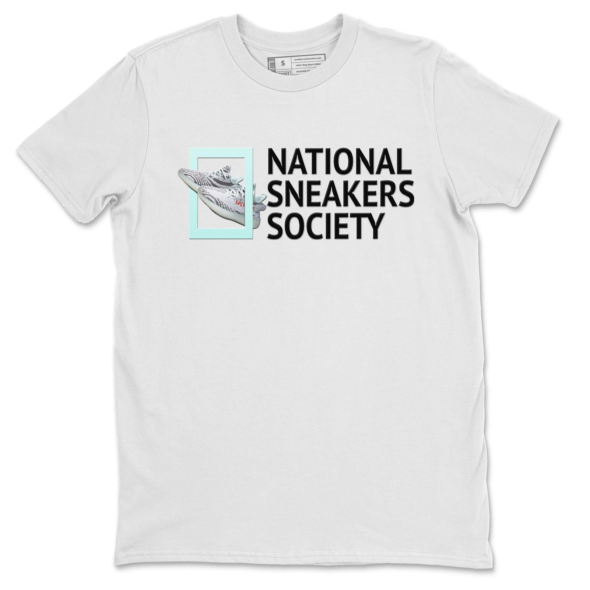 Yeezy 350 Blue Tint Sneaker Match Tees National Sneakers Sneaker Tees Yeezy 350 Blue Tint Sneaker Release Tees Unisex Shirts