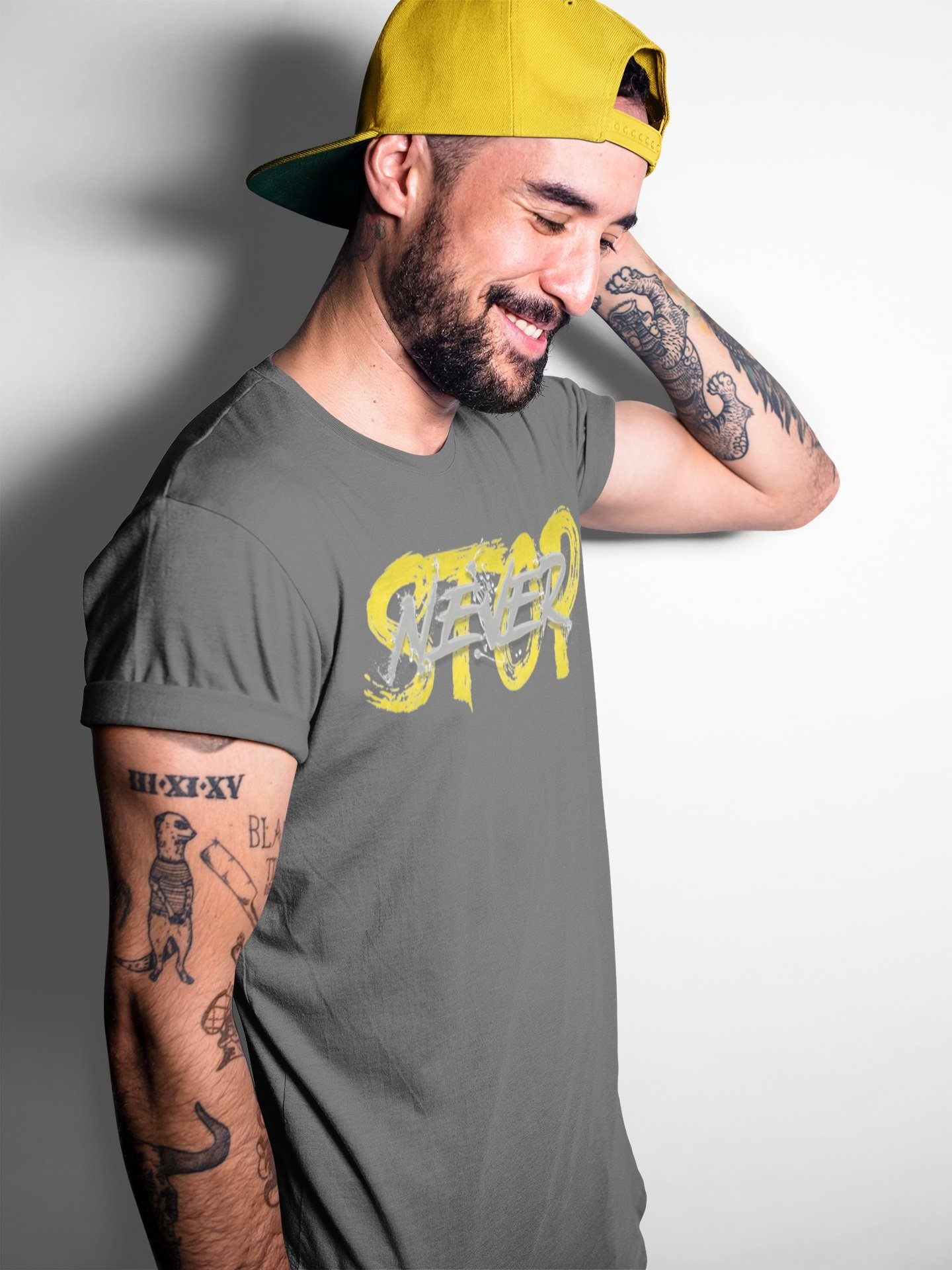 Jordan 4 Lightning Sneaker Match Tees Never Stop Sneaker Tees Jordan 4 Lightning Sneaker Release Tees Unisex Shirts