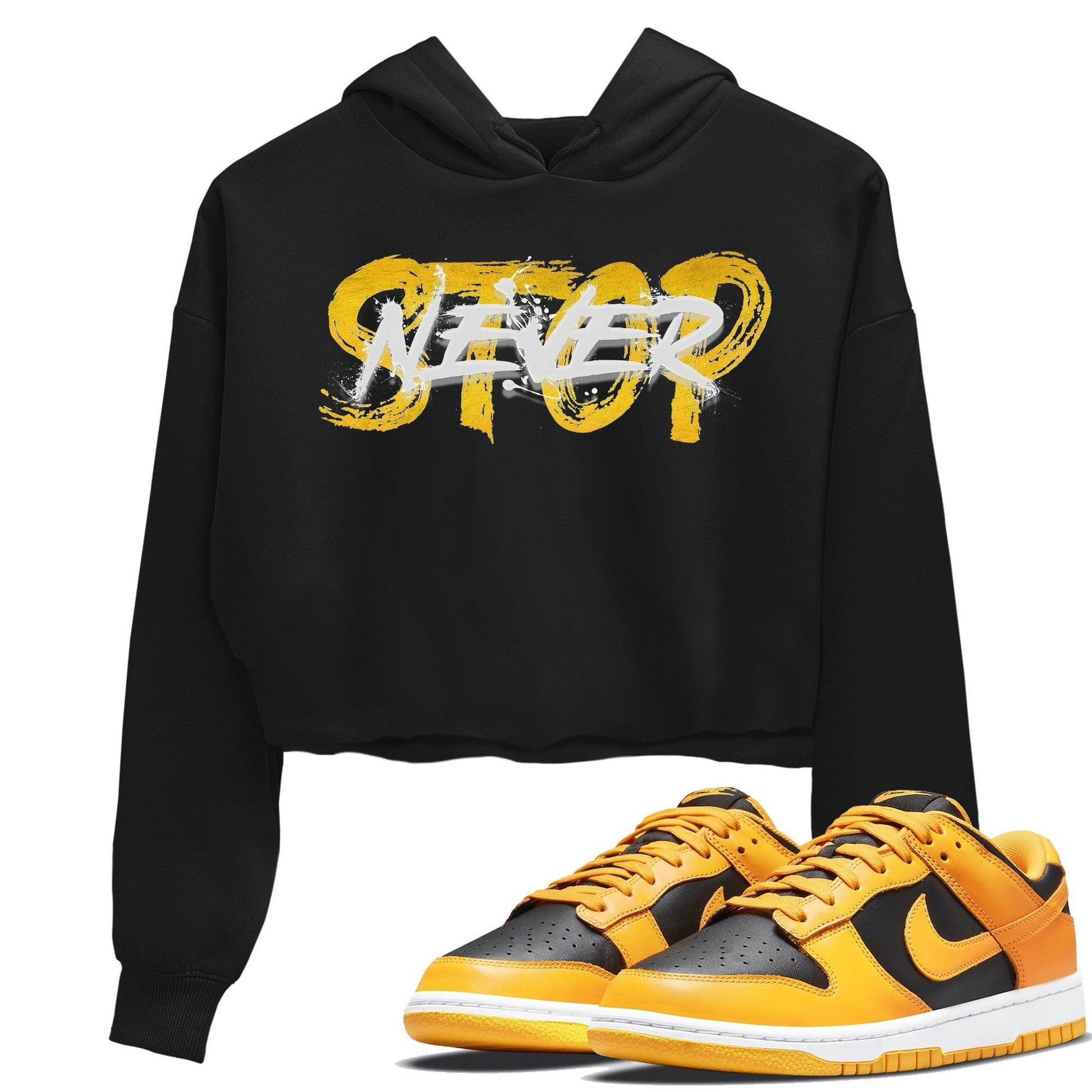 Dunk Championship Goldenrod Sneaker Match Tees Never Stop Sneaker Tees Dunk Championship Goldenrod Sneaker Release Tees Women's Shirts