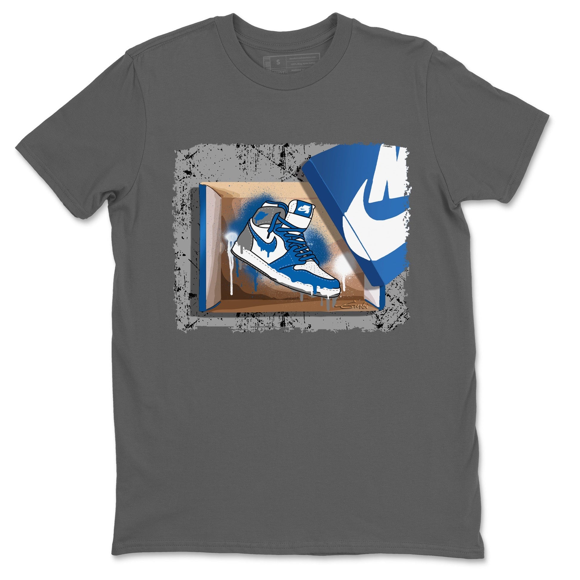 Jordan 1 True Blue Sneaker Match Tees New Kicks Sneaker Tees Jordan 1 True Blue Sneaker Release Tees Unisex Shirts