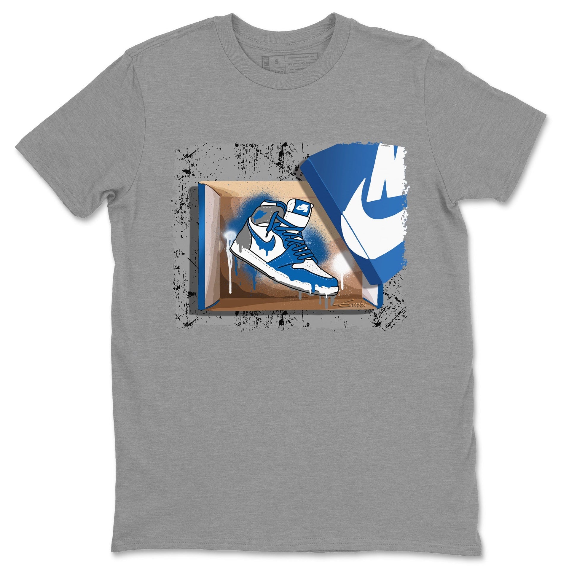 Jordan 1 True Blue Sneaker Match Tees New Kicks Sneaker Tees Jordan 1 True Blue Sneaker Release Tees Unisex Shirts