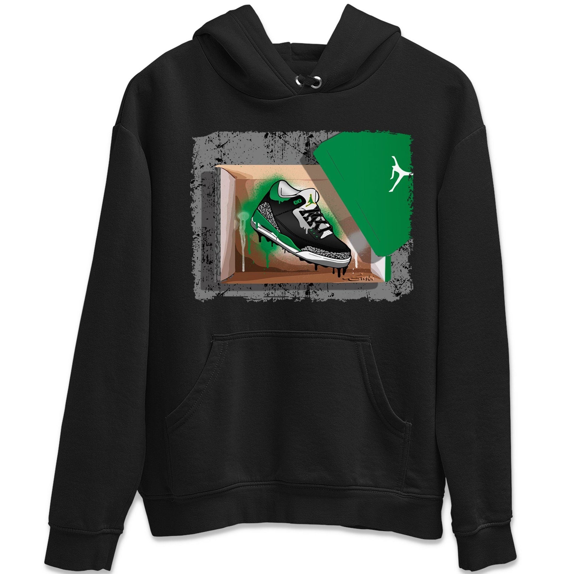 Jordan 3 Pine Green Sneaker Match Tees New Kicks Sneaker Tees Jordan 3 Pine Green Sneaker Release Tees Unisex Shirts
