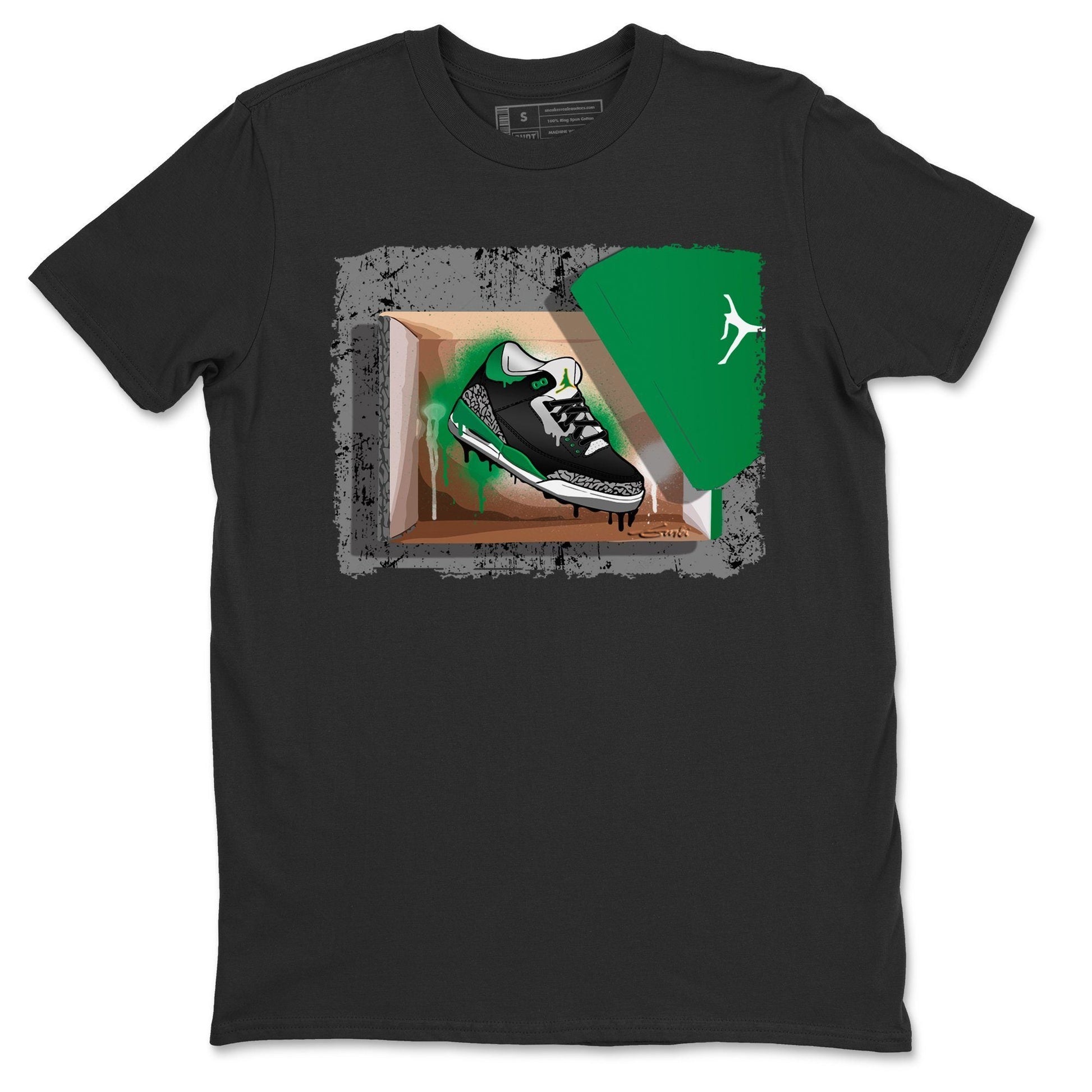 Jordan 3 Pine Green Sneaker Match Tees New Kicks Sneaker Tees Jordan 3 Pine Green Sneaker Release Tees Unisex Shirts