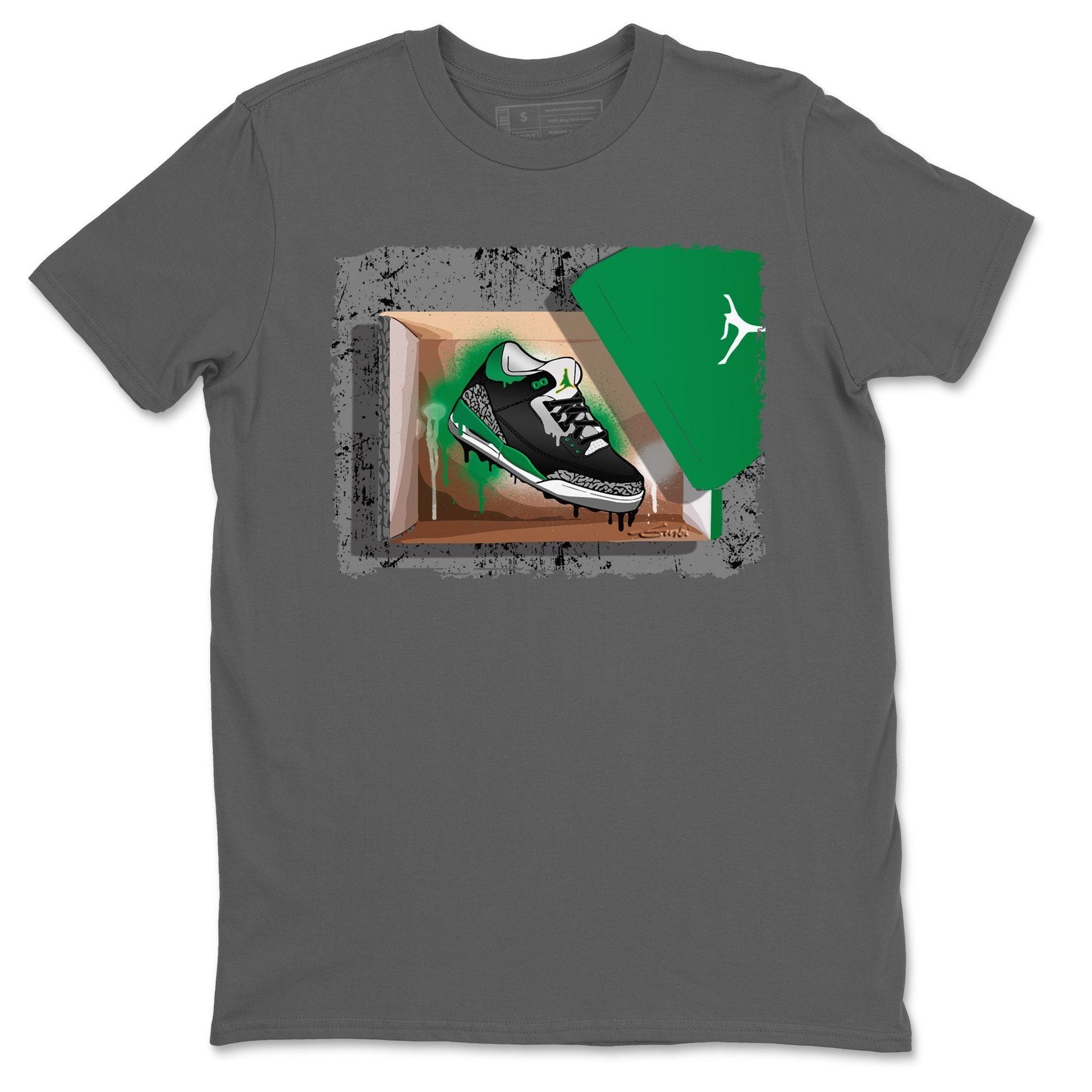 Jordan 3 Pine Green Sneaker Match Tees New Kicks Sneaker Tees Jordan 3 Pine Green Sneaker Release Tees Unisex Shirts
