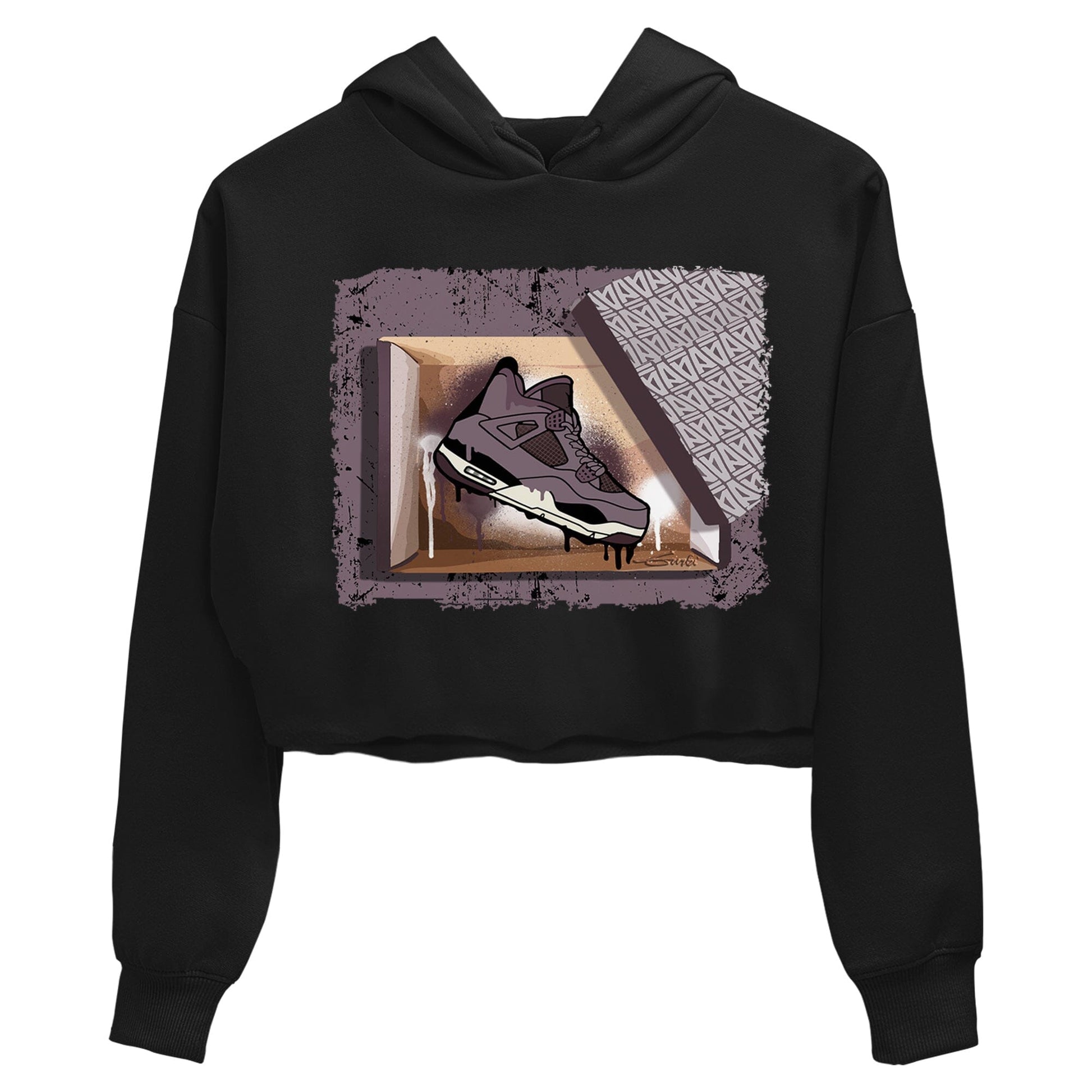 Jordan 4 A Ma Maniere Sneaker Match Tees New Kicks Sneaker Tees Jordan 4 A Ma Maniere Sneaker Release Tees Women's Shirts