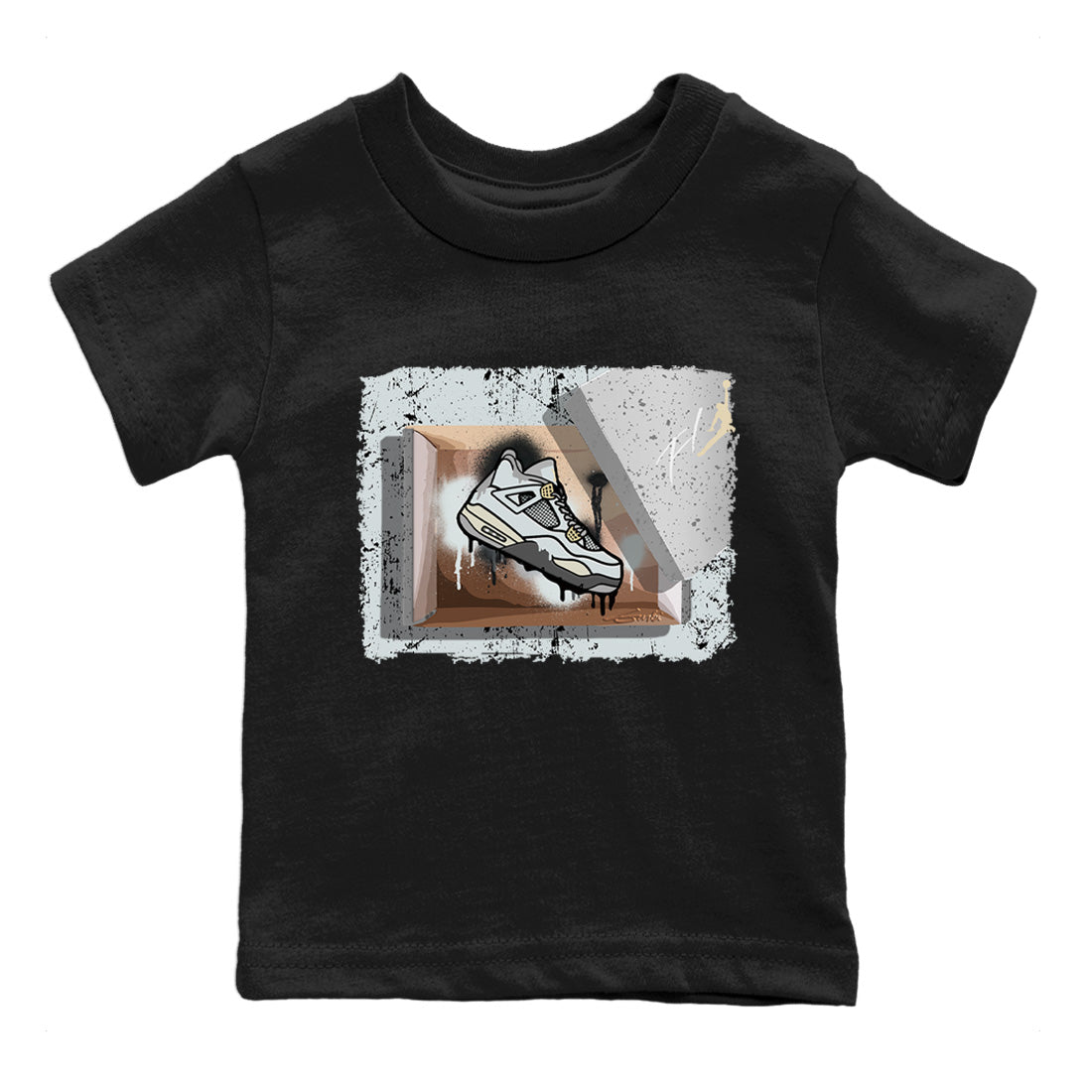Jordan 4 Craft Sneaker Match Tees New Kicks Sneaker Tees Jordan 4 Craft Sneaker Release Tees Kids Shirts