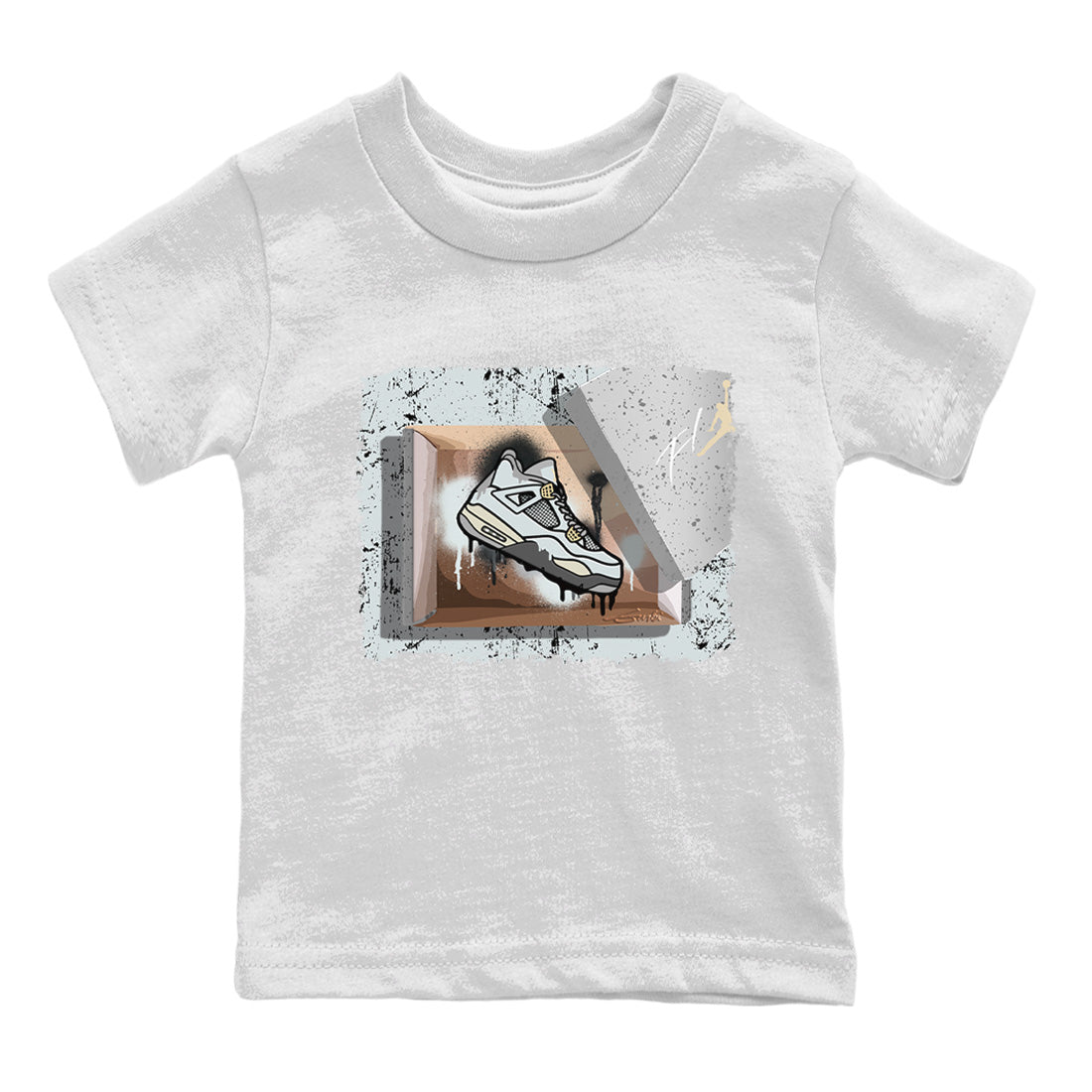 Jordan 4 Craft Sneaker Match Tees New Kicks Sneaker Tees Jordan 4 Craft Sneaker Release Tees Kids Shirts