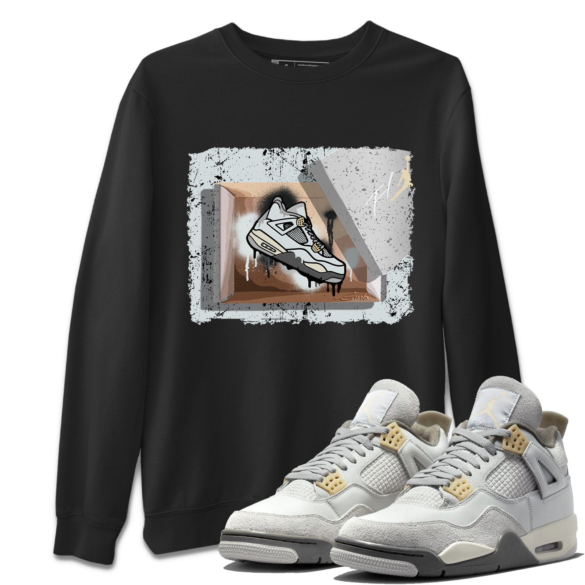 Jordan 4 Craft Sneaker Match Tees New Kicks Sneaker Tees Jordan 4 Craft Sneaker Release Tees Unisex Shirts