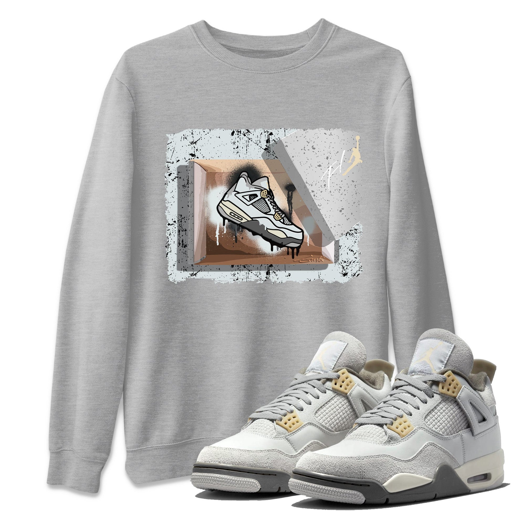 Jordan 4 Craft Sneaker Match Tees New Kicks Sneaker Tees Jordan 4 Craft Sneaker Release Tees Unisex Shirts