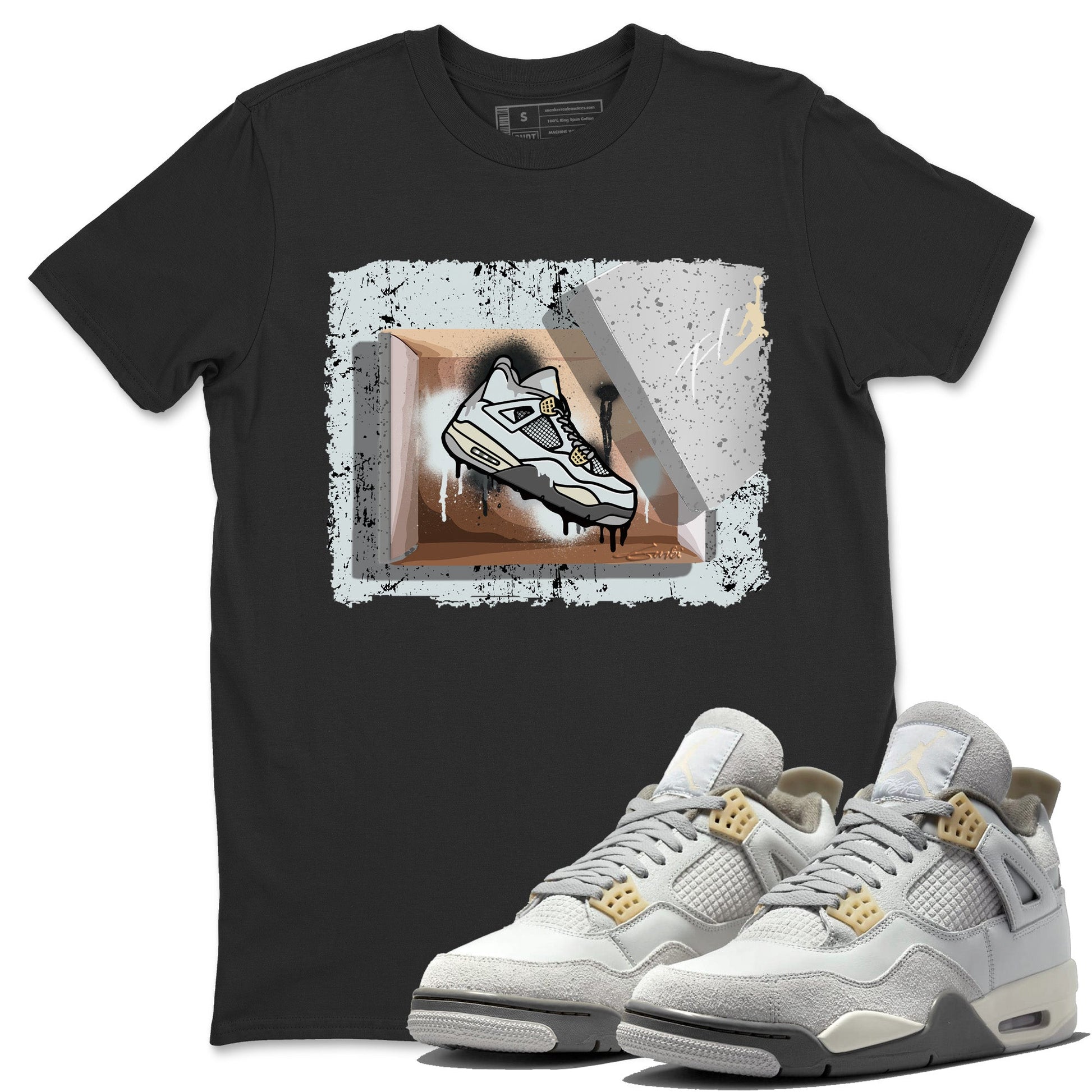 Jordan 4 Craft Sneaker Match Tees New Kicks Sneaker Tees Jordan 4 Craft Sneaker Release Tees Unisex Shirts
