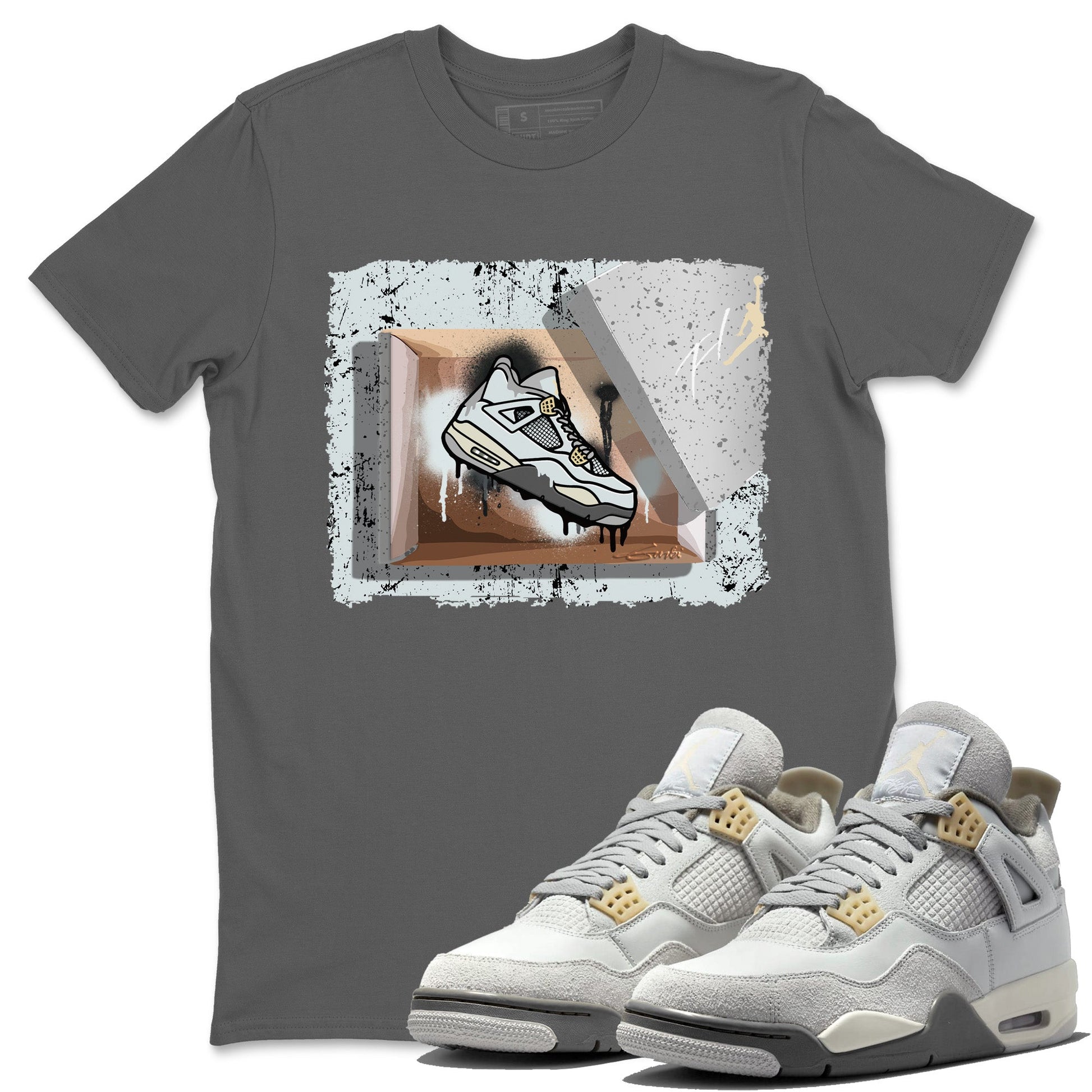 Jordan 4 Craft Sneaker Match Tees New Kicks Sneaker Tees Jordan 4 Craft Sneaker Release Tees Unisex Shirts