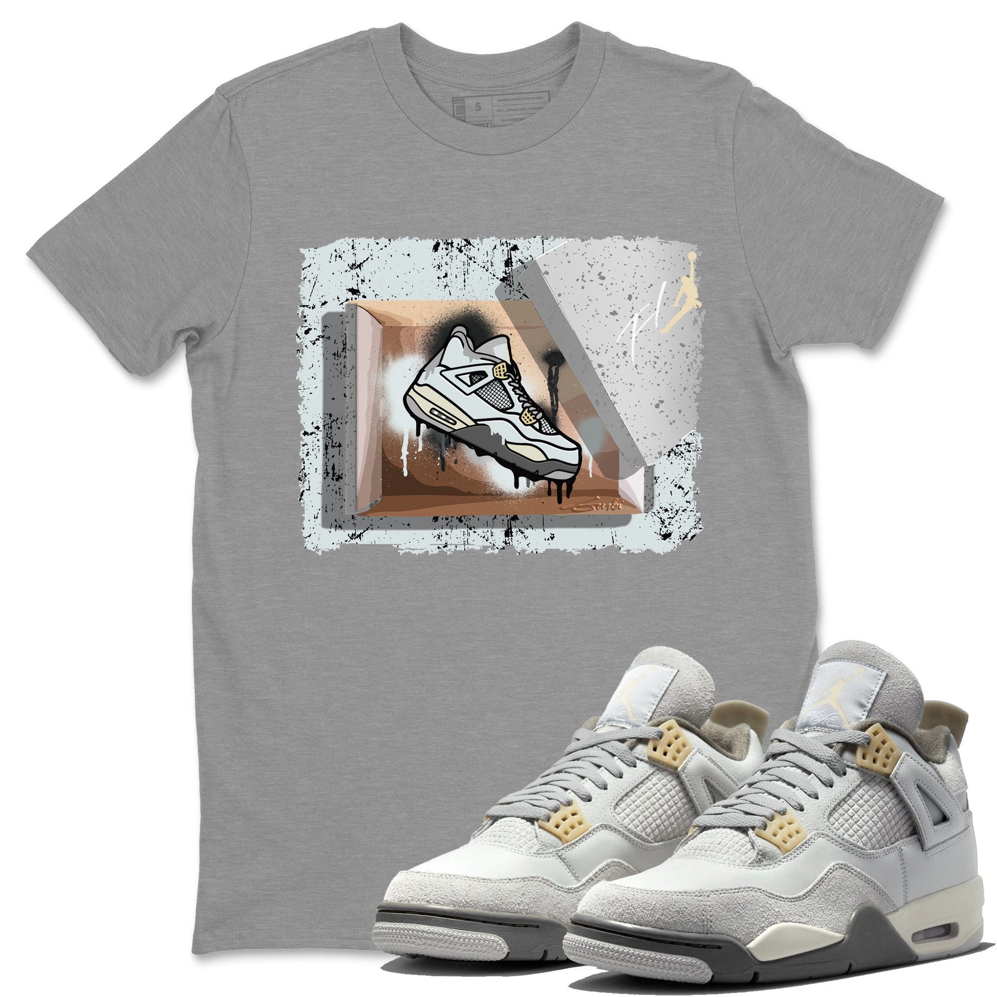 Jordan 4 Craft Sneaker Match Tees New Kicks Sneaker Tees Jordan 4 Craft Sneaker Release Tees Unisex Shirts