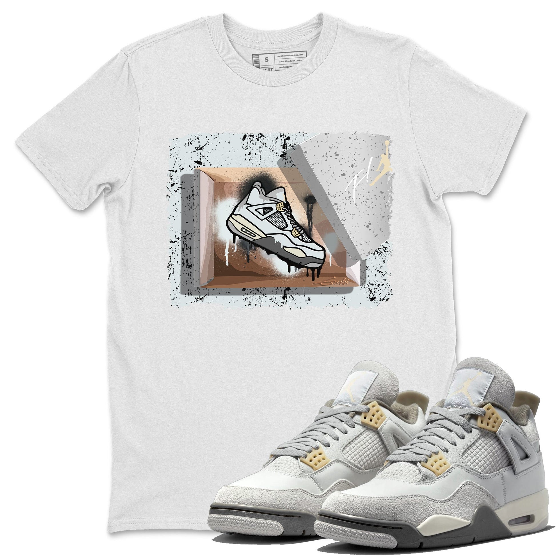 Jordan 4 Craft Sneaker Match Tees New Kicks Sneaker Tees Jordan 4 Craft Sneaker Release Tees Unisex Shirts