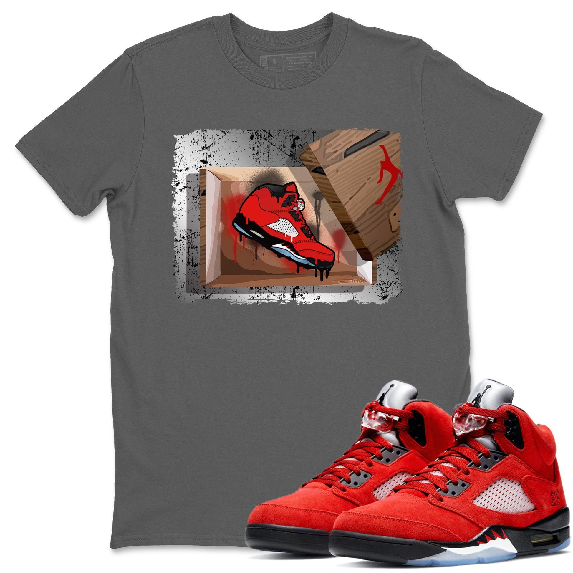 Jordan 5 Raging Bull Sneaker Match Tees New Kicks Sneaker Tees Jordan 5 Raging Bull Sneaker Release Tees Unisex Shirts