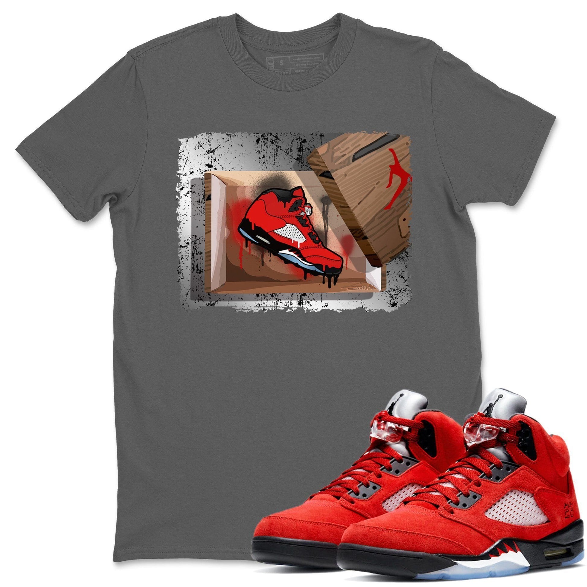 Jordan 5 Raging Bull Sneaker Match Tees New Kicks Sneaker Tees Jordan 5 Raging Bull Sneaker Release Tees Unisex Shirts