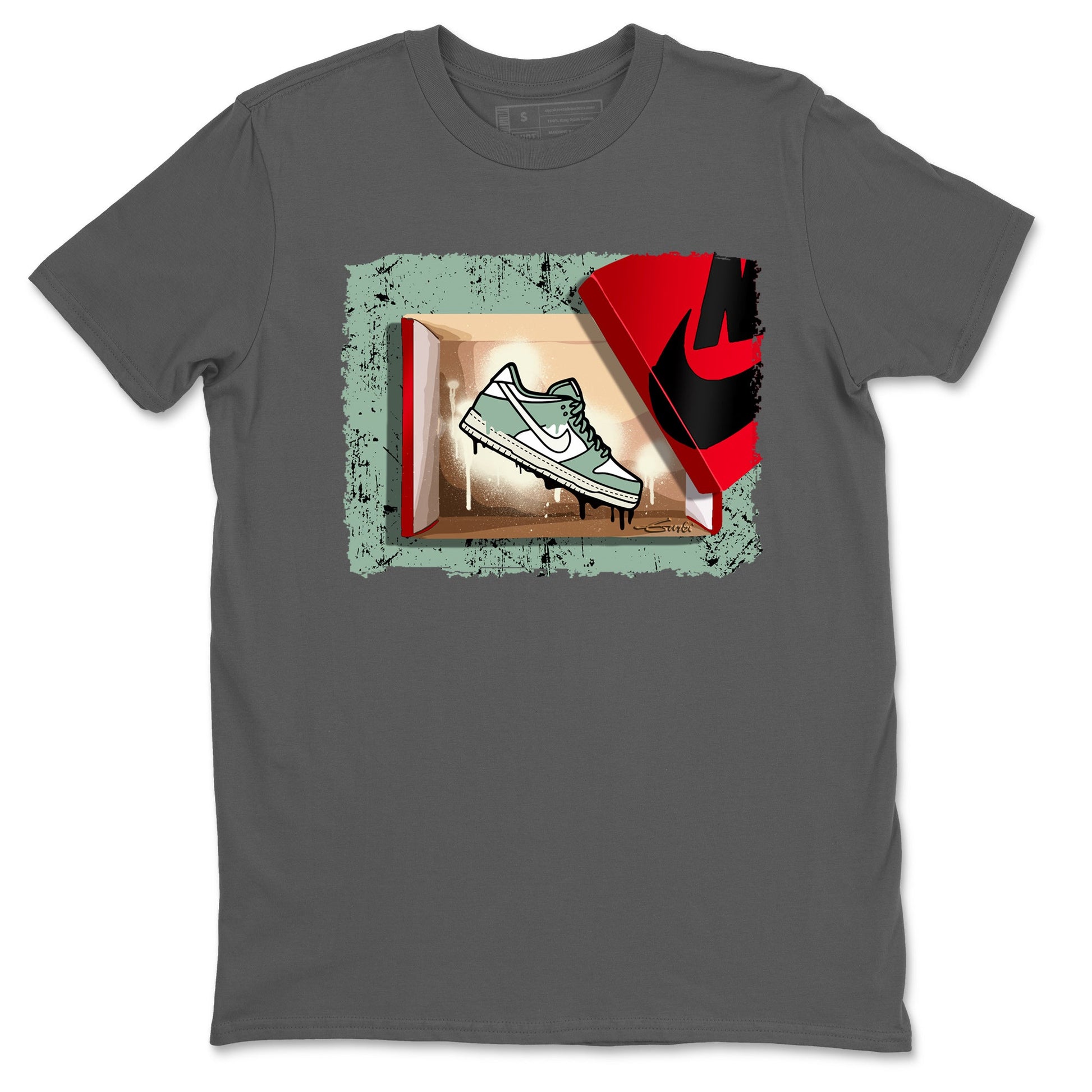 Dunk Low Mica Green Shirts New Kicks Sneaker Tees Dunk Mica Green Sneaker Release Tees Unisex Shirts Cool Grey 2