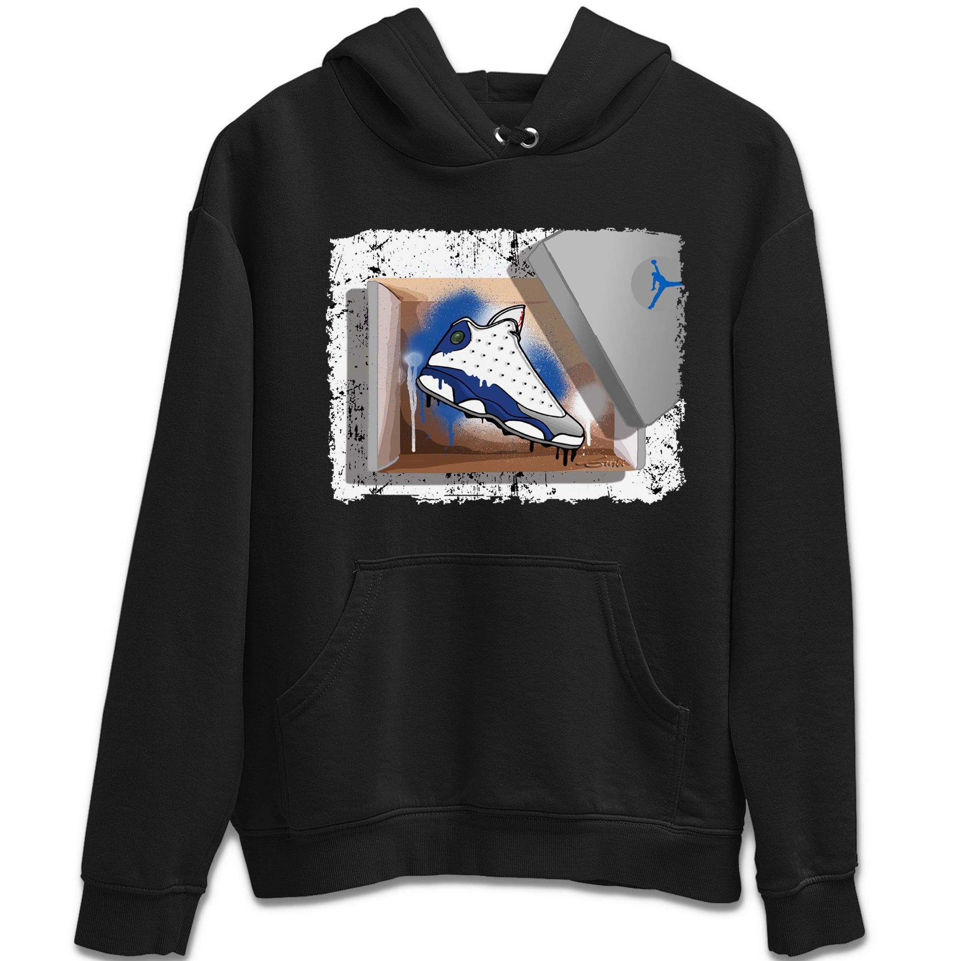 Jordan 13 French Blue Sneaker Match Tees New Kicks Sneaker Tees Jordan 13 French Blue Sneaker Release Tees Unisex Shirts