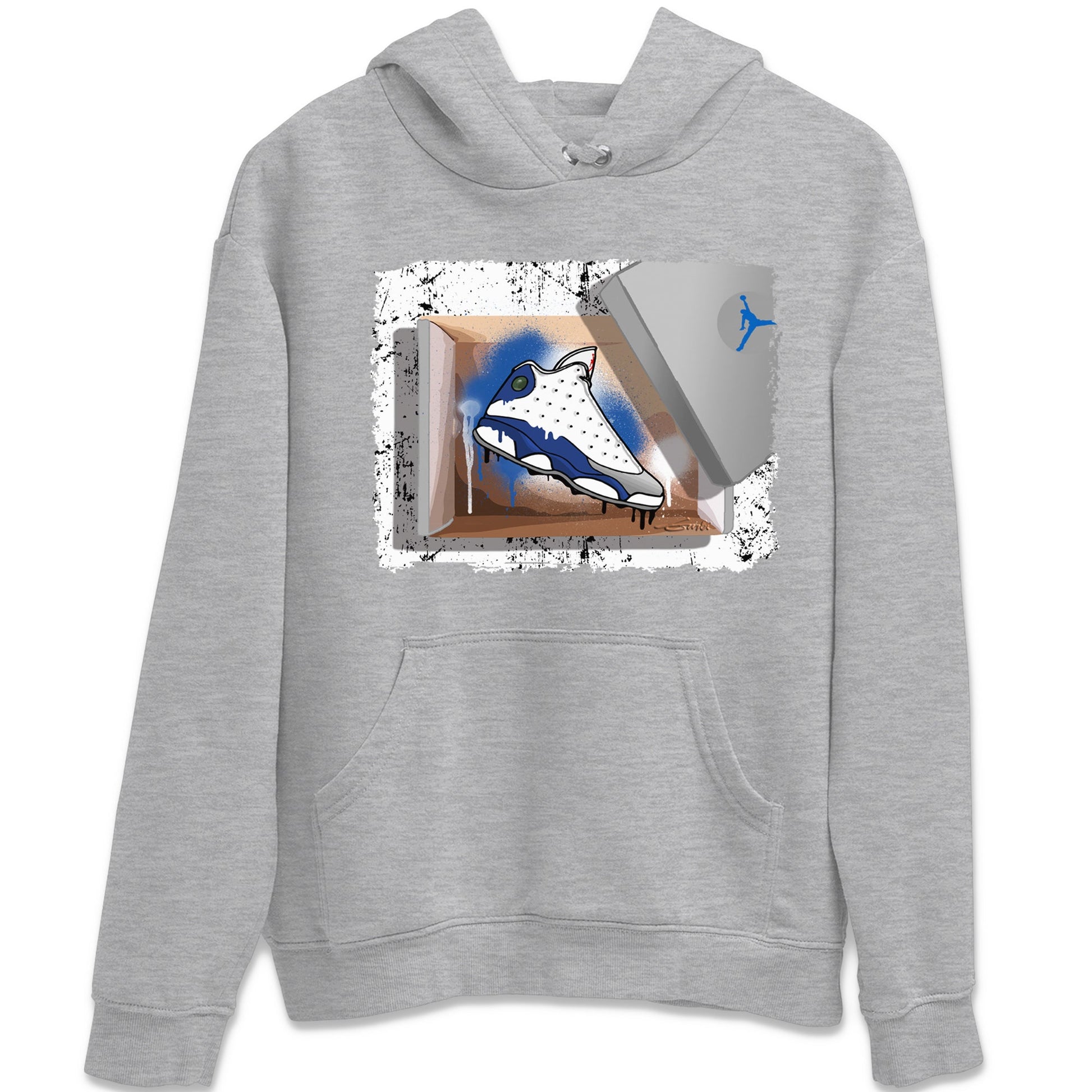 Jordan 13 French Blue Sneaker Match Tees New Kicks Sneaker Tees Jordan 13 French Blue Sneaker Release Tees Unisex Shirts