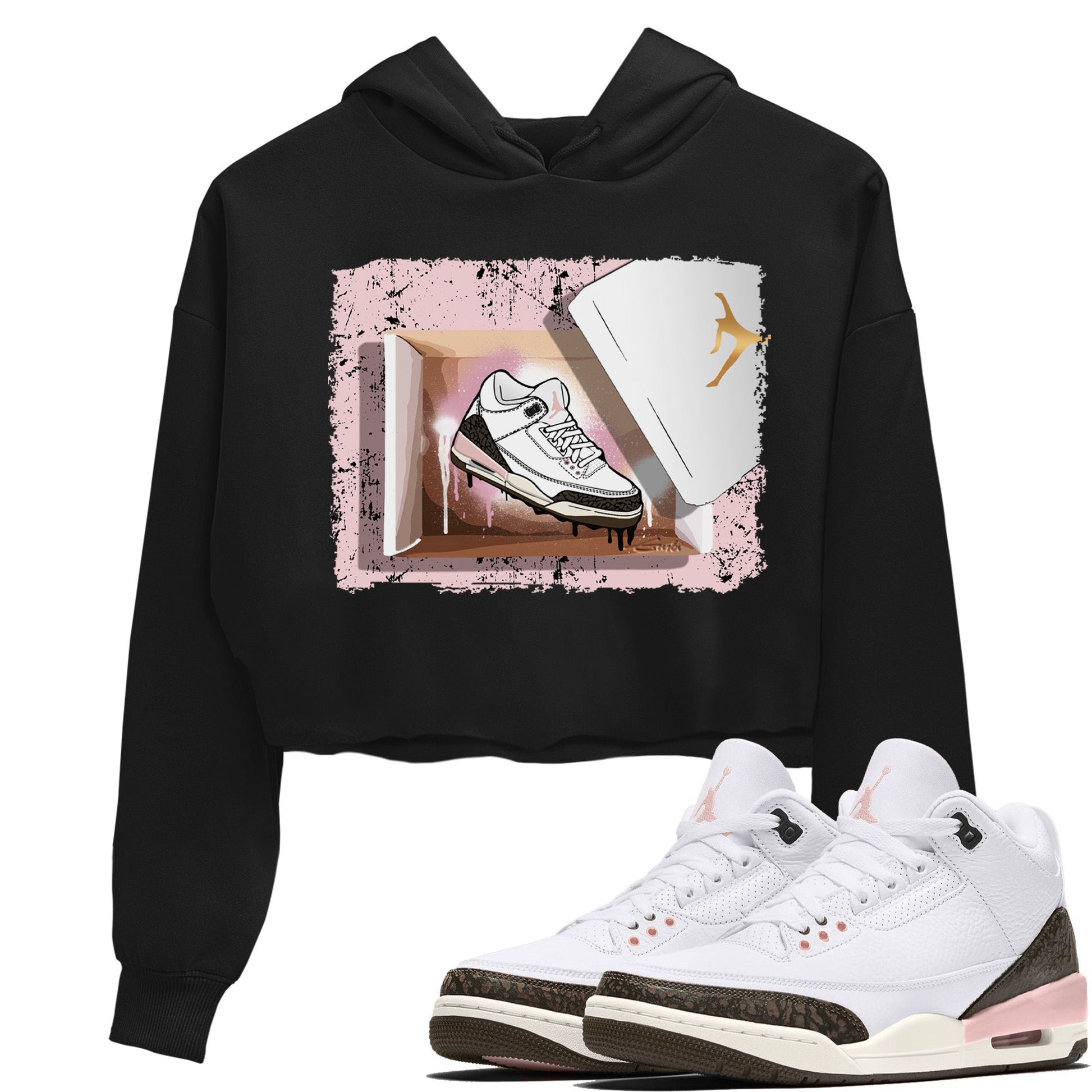 Jordan 3 Atmosphere Sneaker Match Tees New Kicks Sneaker Tees Jordan 3 Atmosphere Sneaker Release Tees Women's Shirts
