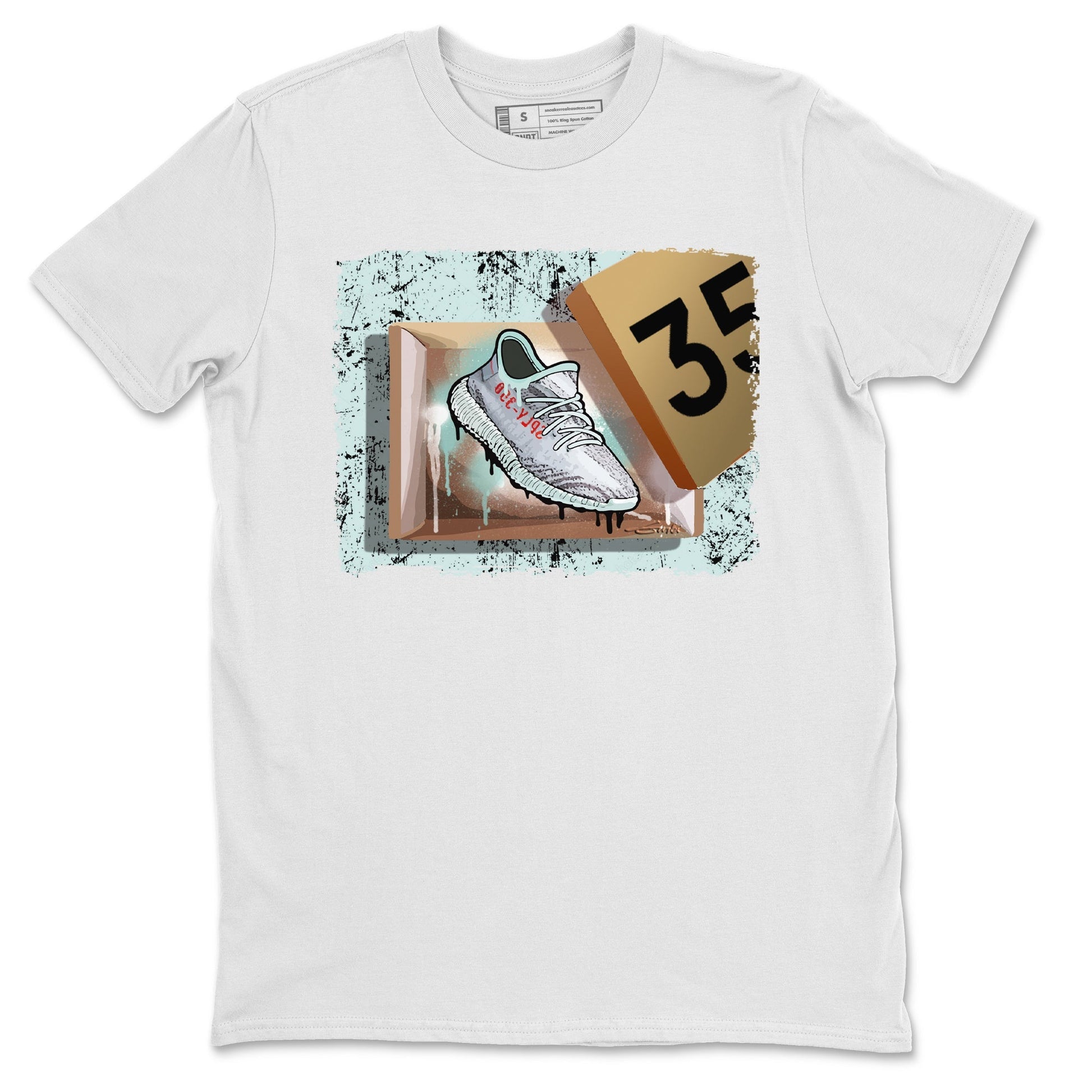 Yeezy 350 Blue Tint Sneaker Match Tees New Kicks Sneaker Tees Yeezy 350 Blue Tint Sneaker Release Tees Unisex Shirts
