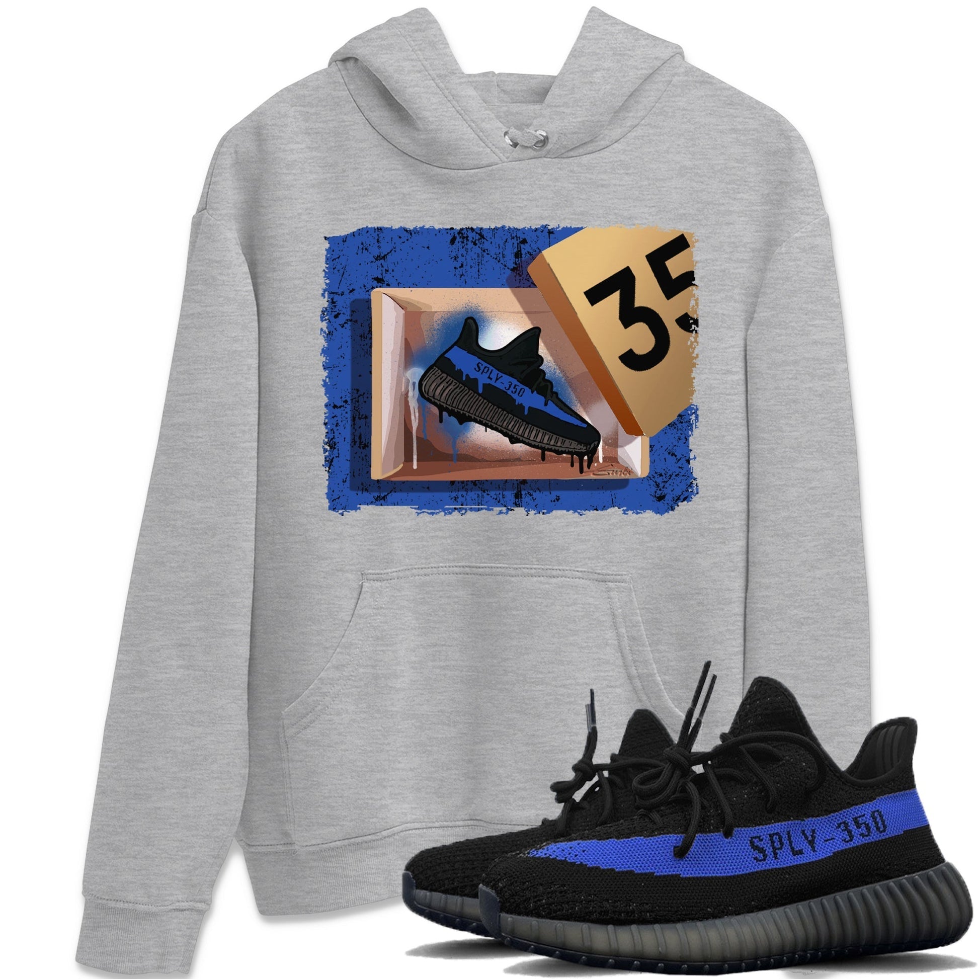 Yeezy 350 Dazzling Blue Sneaker Match Tees New Kicks Sneaker Tees Yeezy 350 Dazzling Blue Sneaker Release Tees Unisex Shirts