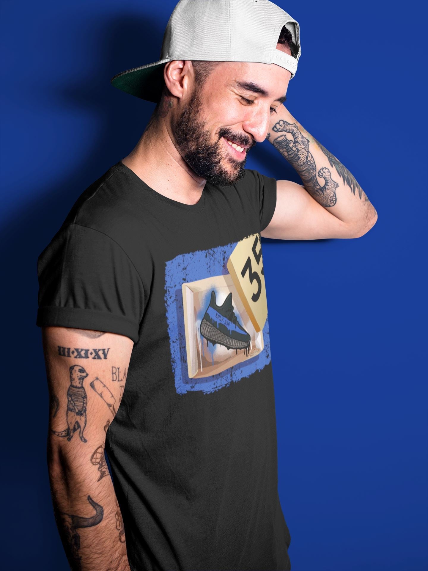 Yeezy 350 Dazzling Blue Sneaker Match Tees New Kicks Sneaker Tees Yeezy 350 Dazzling Blue Sneaker Release Tees Unisex Shirts