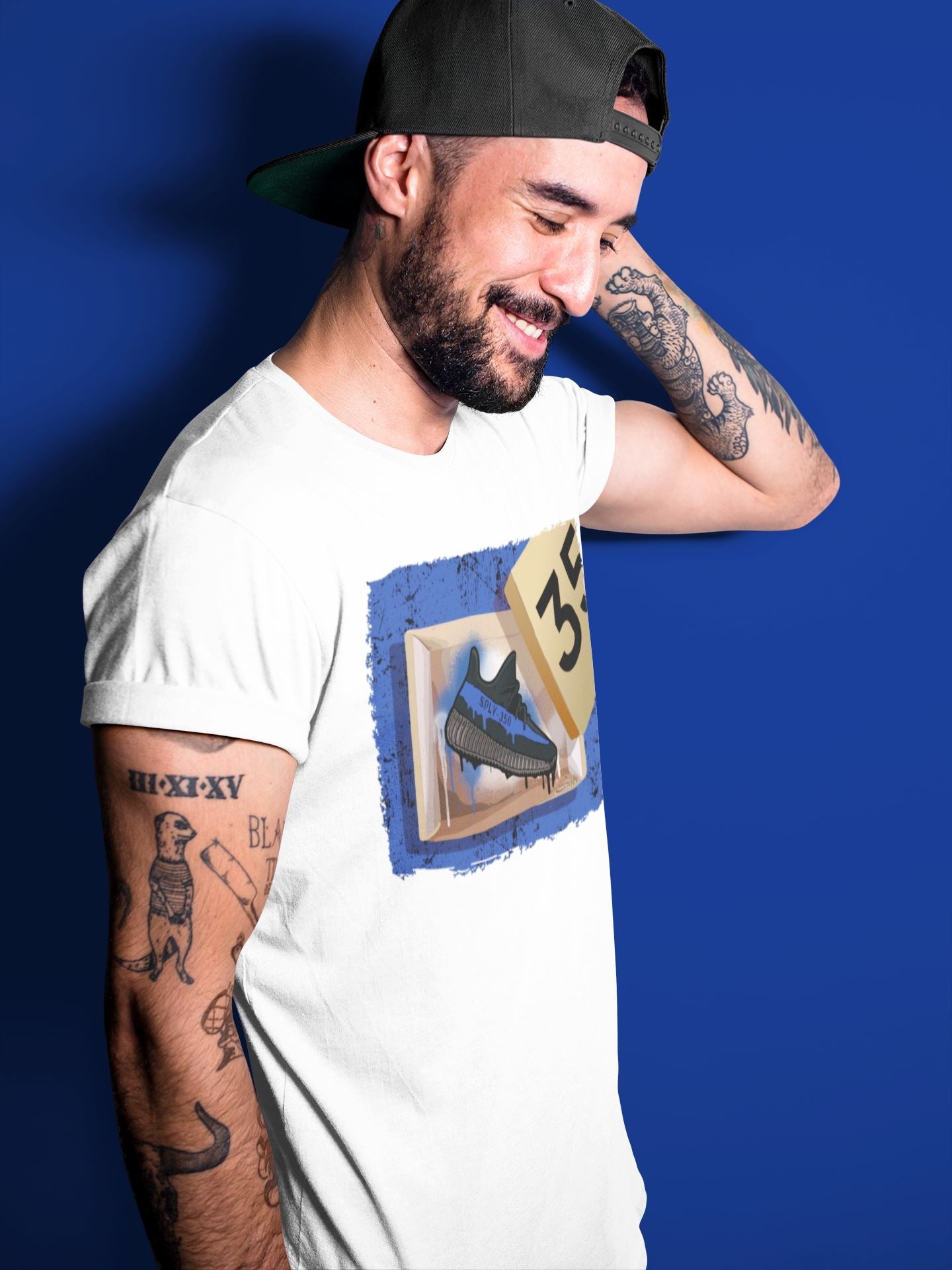 Yeezy 350 Dazzling Blue Sneaker Match Tees New Kicks Sneaker Tees Yeezy 350 Dazzling Blue Sneaker Release Tees Unisex Shirts