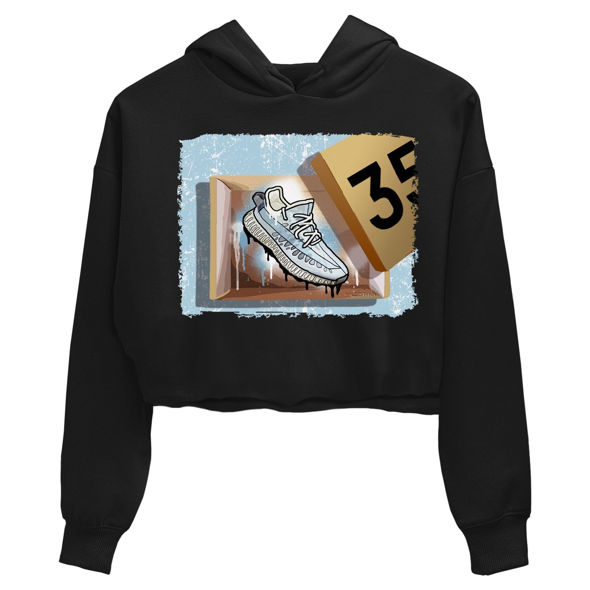 Yeezy 350 Mono Ice Sneaker Match Tees New Kicks Sneaker Tees Yeezy 350 Mono Ice Sneaker Release Tees Women's Shirts